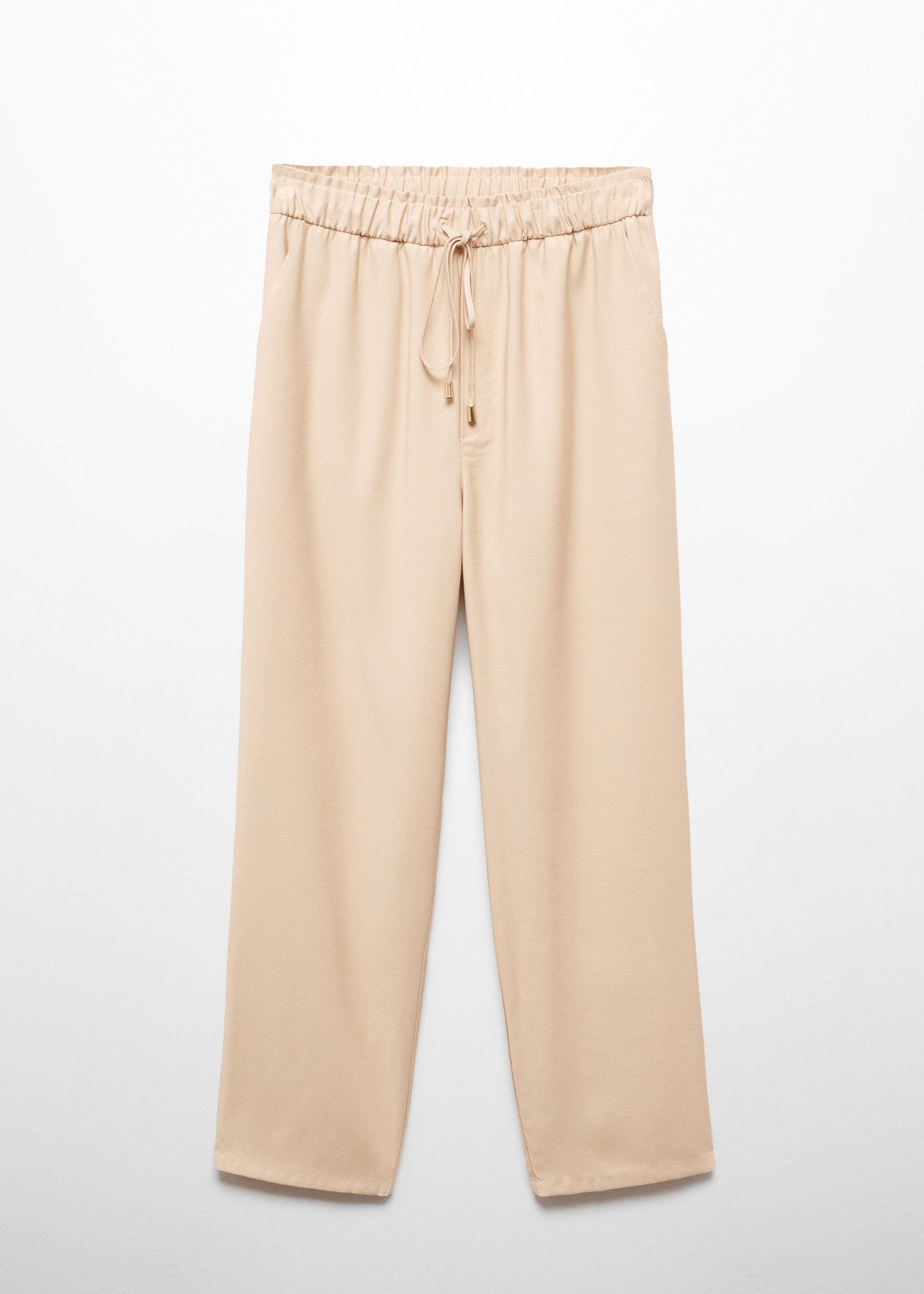 Pantalon droit fluide nœud - Article sans modèle