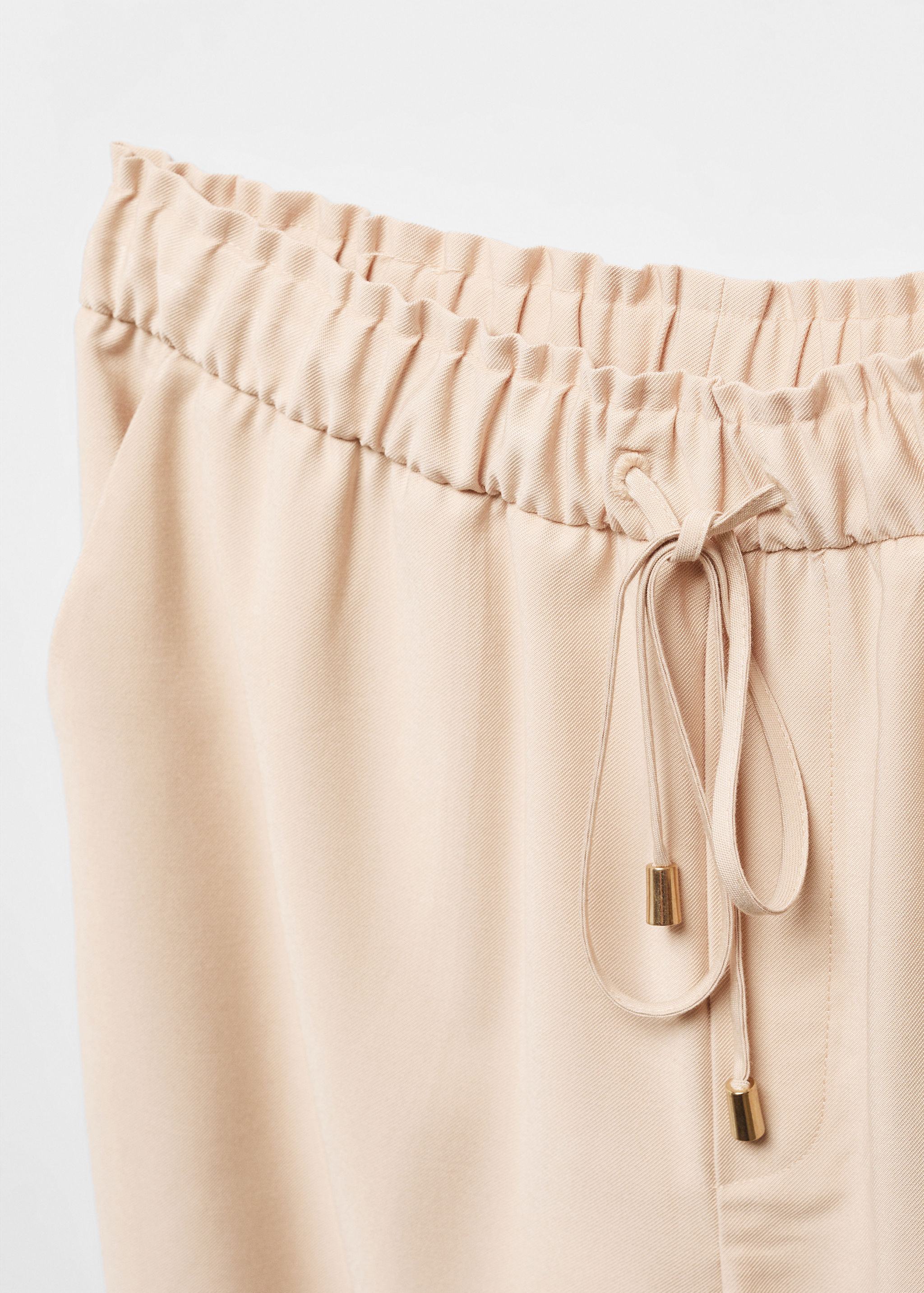 Pantalon droit fluide nœud - Détail de l'article 8