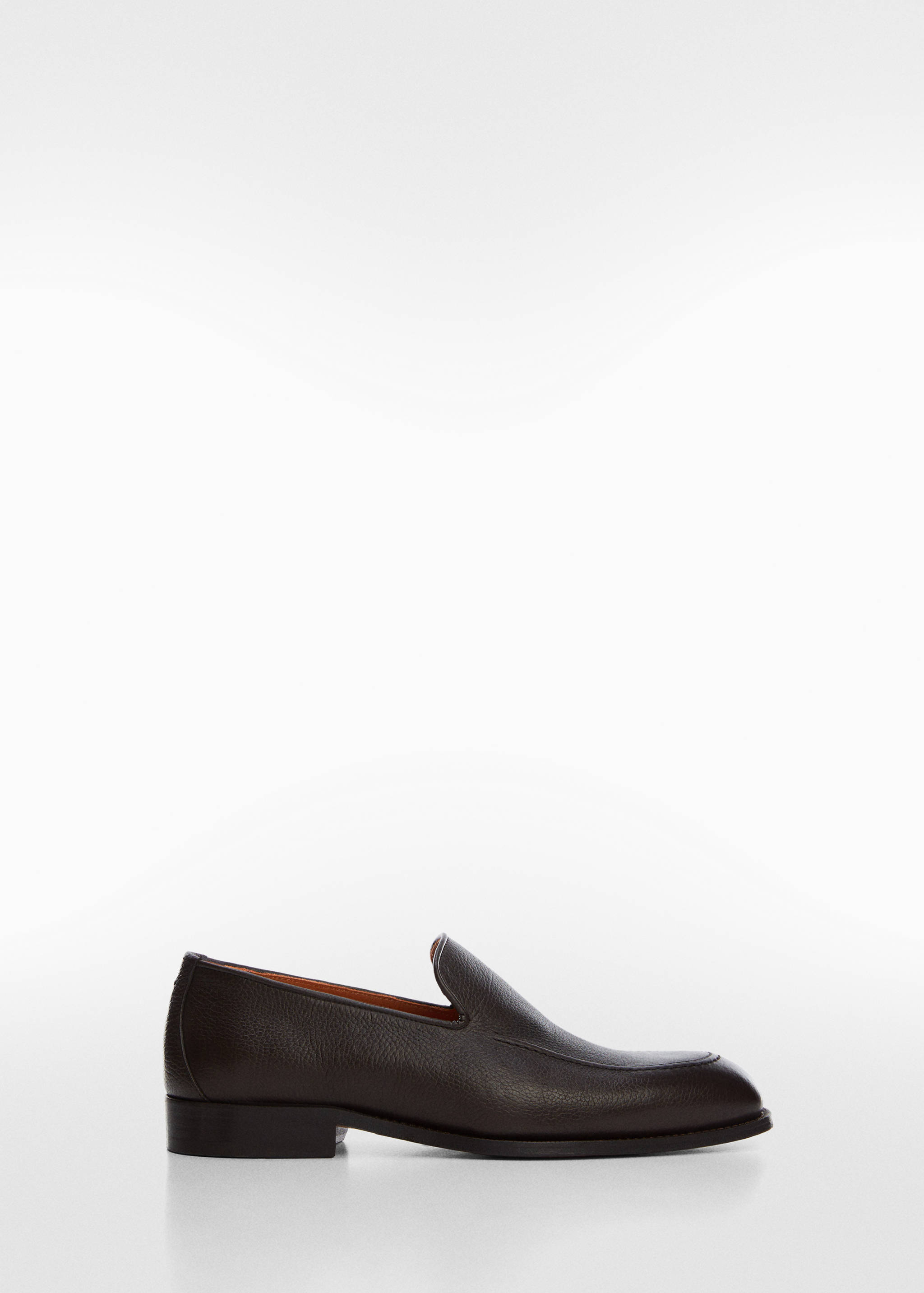 Minimalist leather moccasins - Article without model