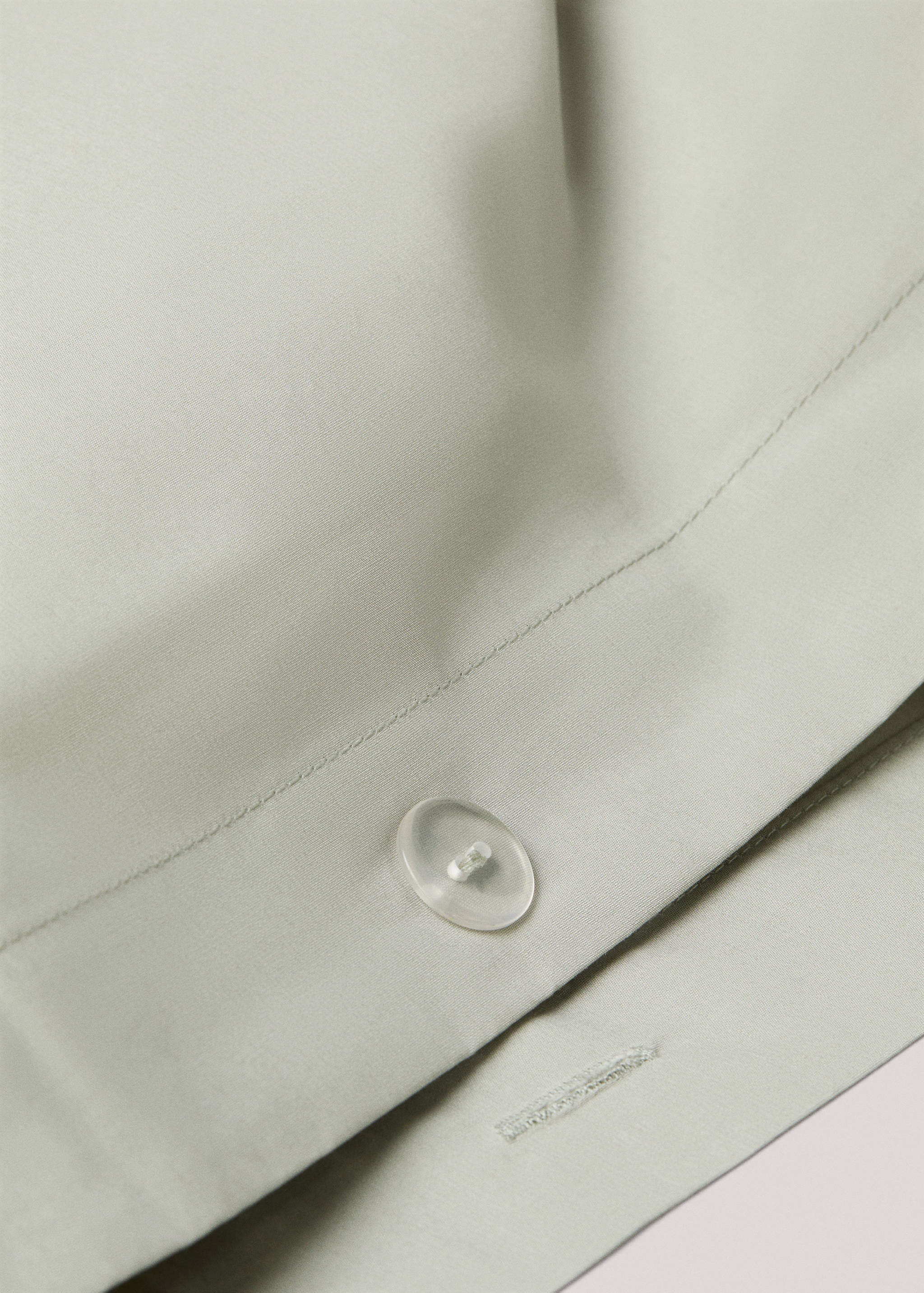 Cotton percale duvet cover (300 threads) 90cm bed - Details of the article 1