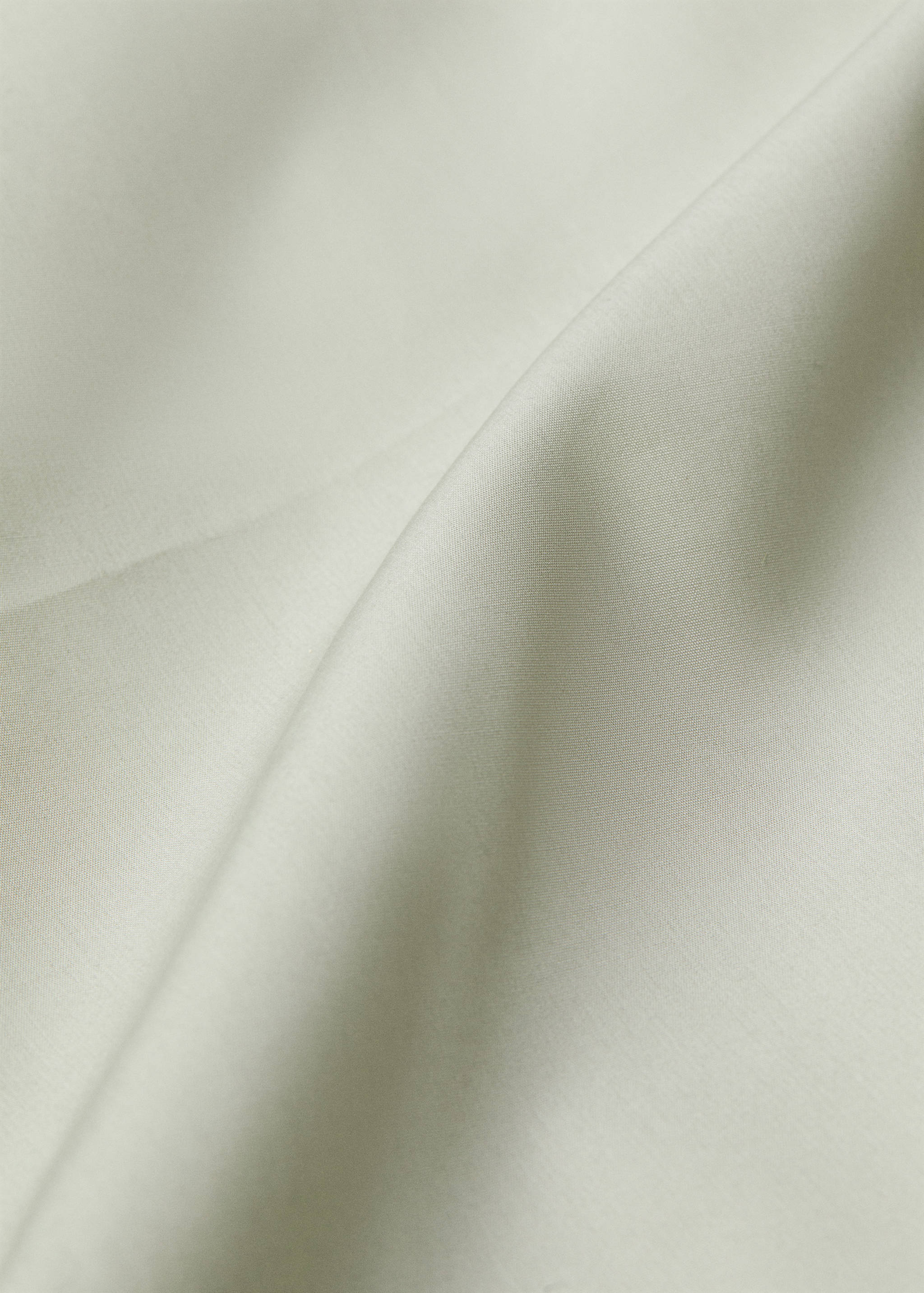 Cotton percale duvet cover (300 threads) 90cm bed - Details of the article 2