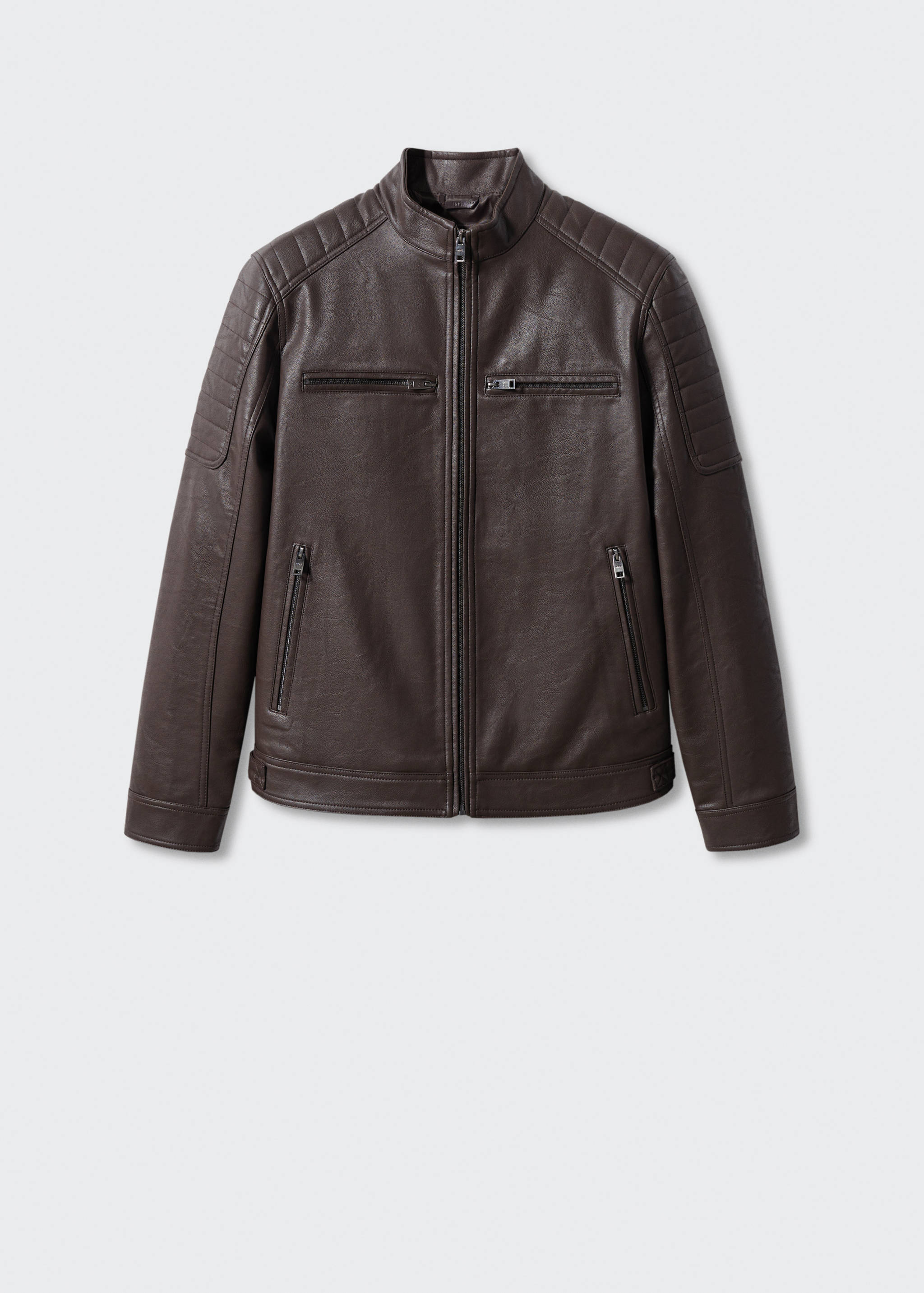 Jacke mit Nappaleder-Effekt - Artikel ohne Model