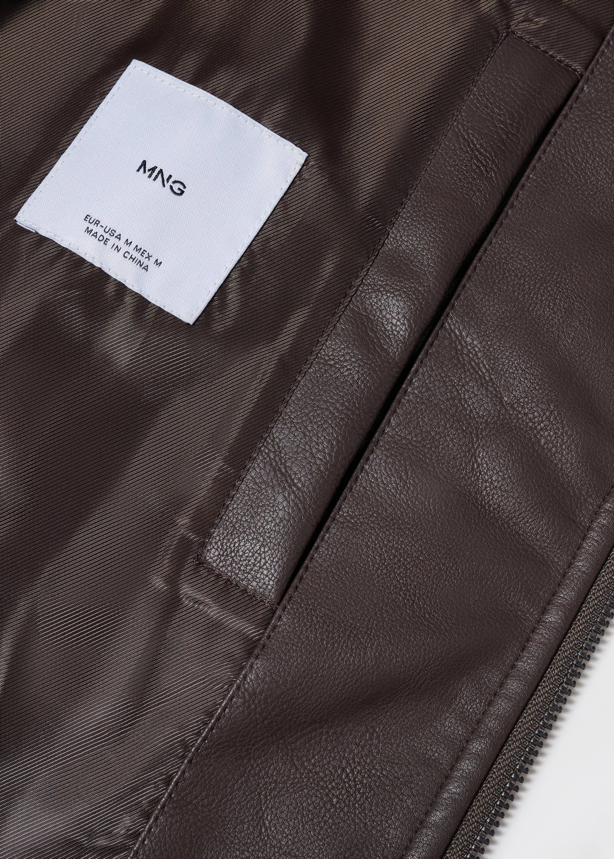 Jacke mit Nappaleder-Effekt - Detail des Artikels 8
