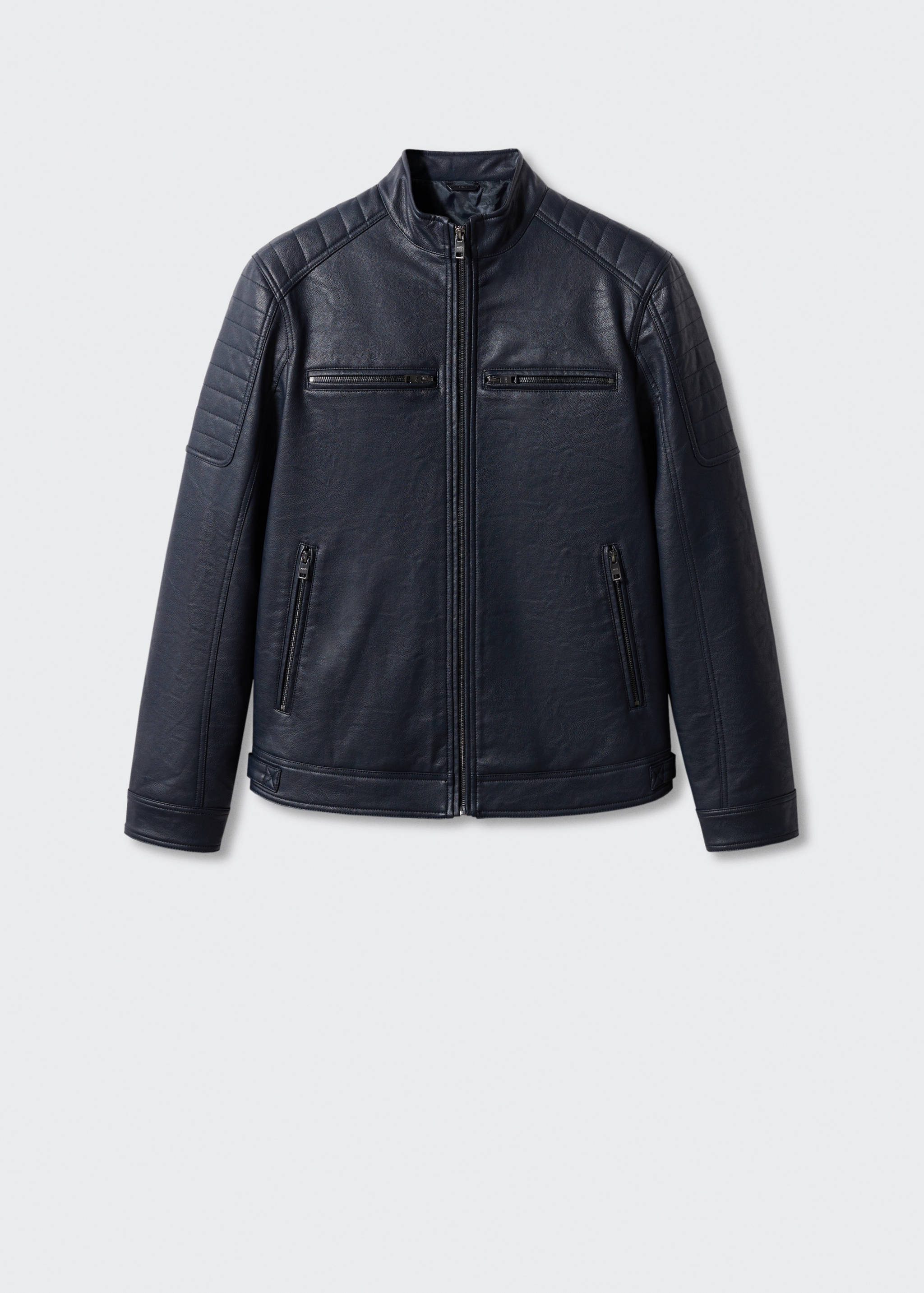 Jacke mit Nappaleder-Effekt - Artikel ohne Model