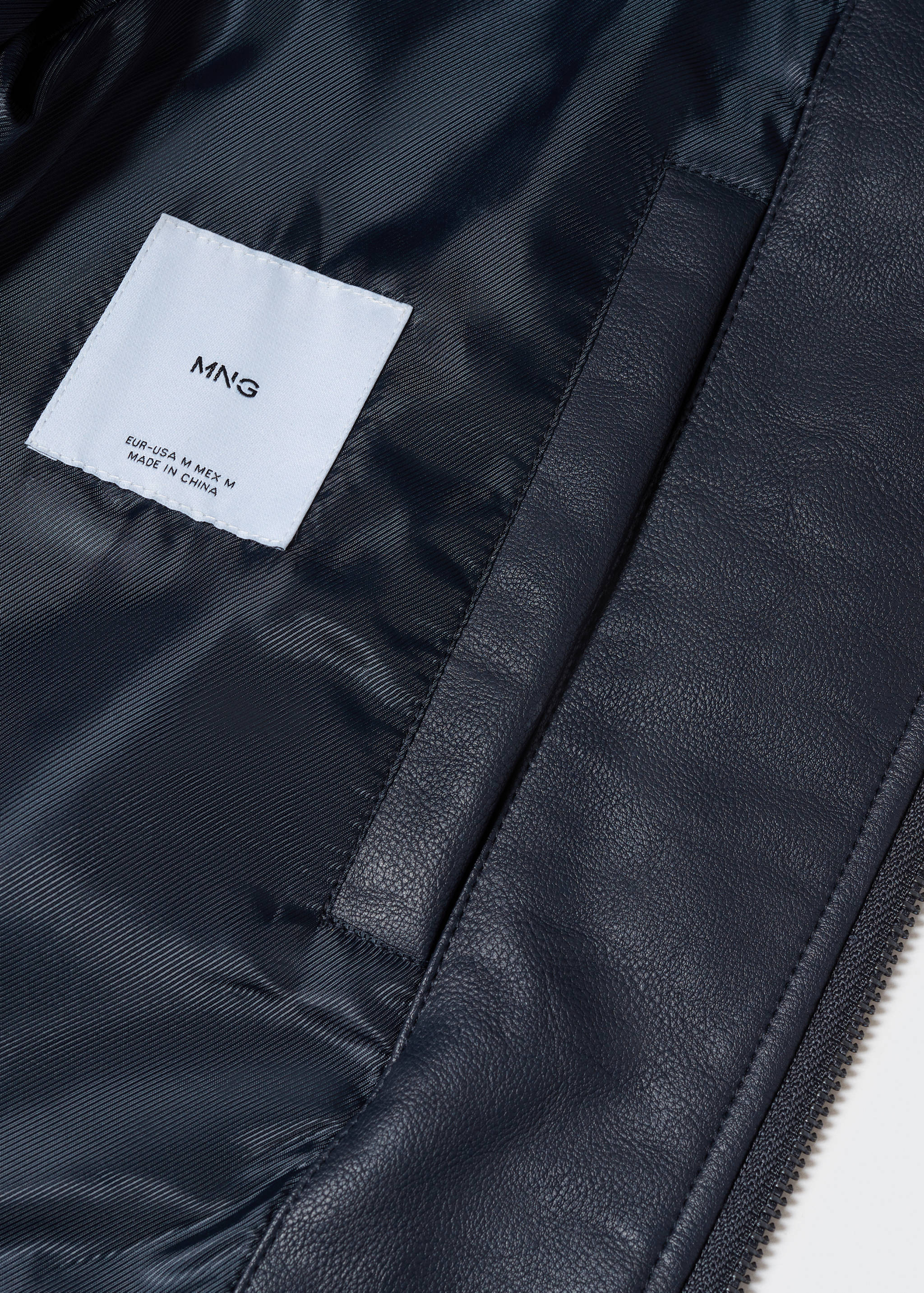Jacke mit Nappaleder-Effekt - Detail des Artikels 8