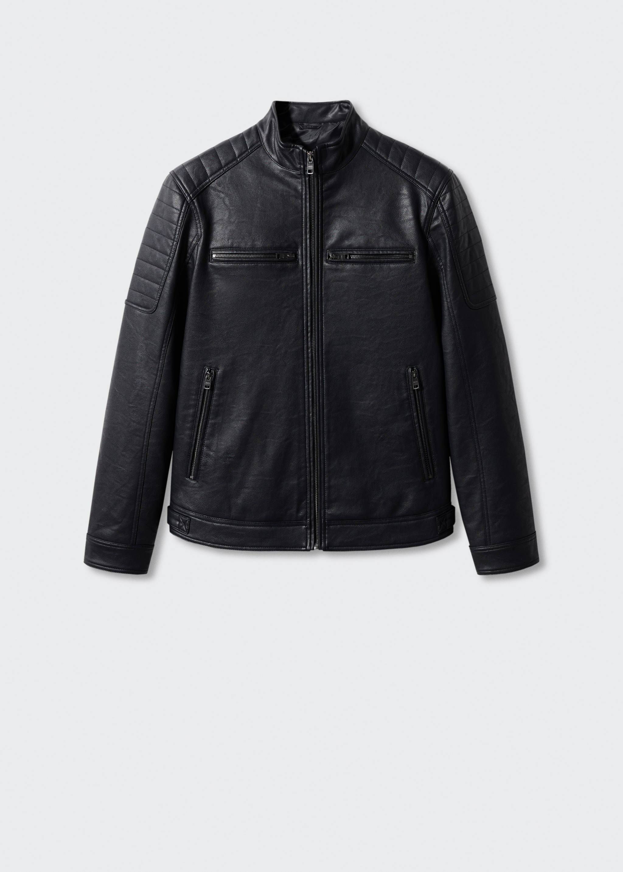 Jacke mit Nappaleder-Effekt - Artikel ohne Model
