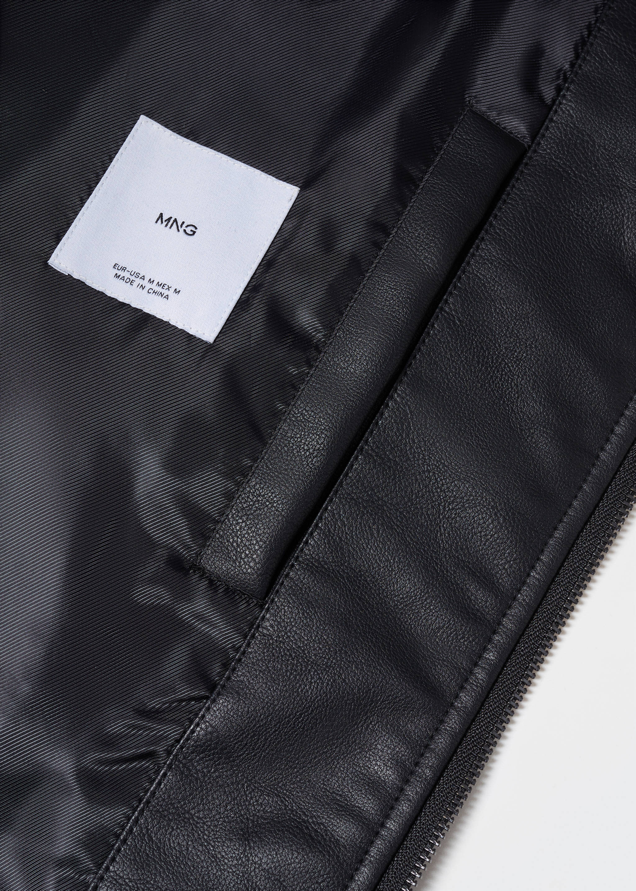 Jacke mit Nappaleder-Effekt - Detail des Artikels 8
