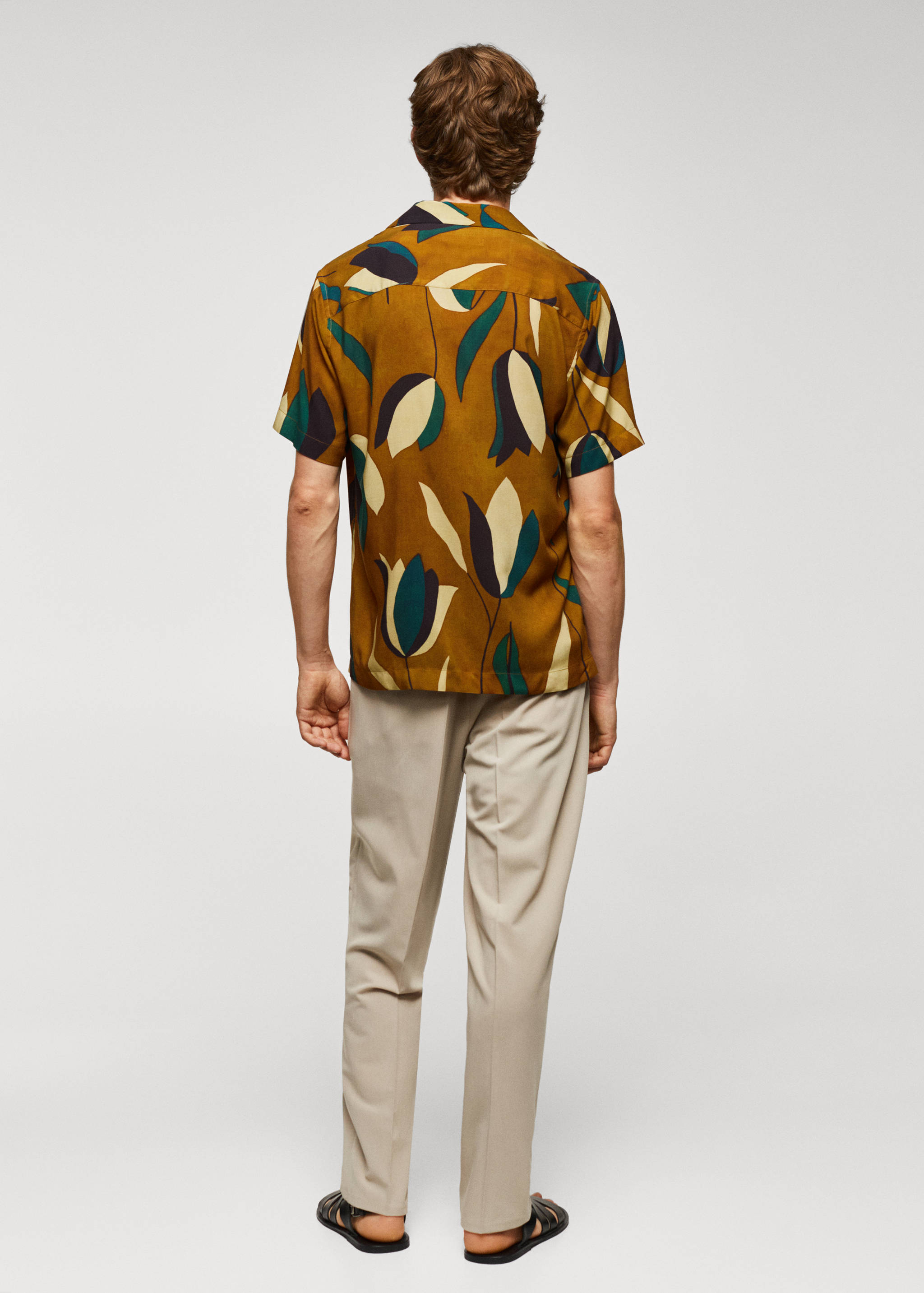 Camisa bowling estampada - Reverso del artículo