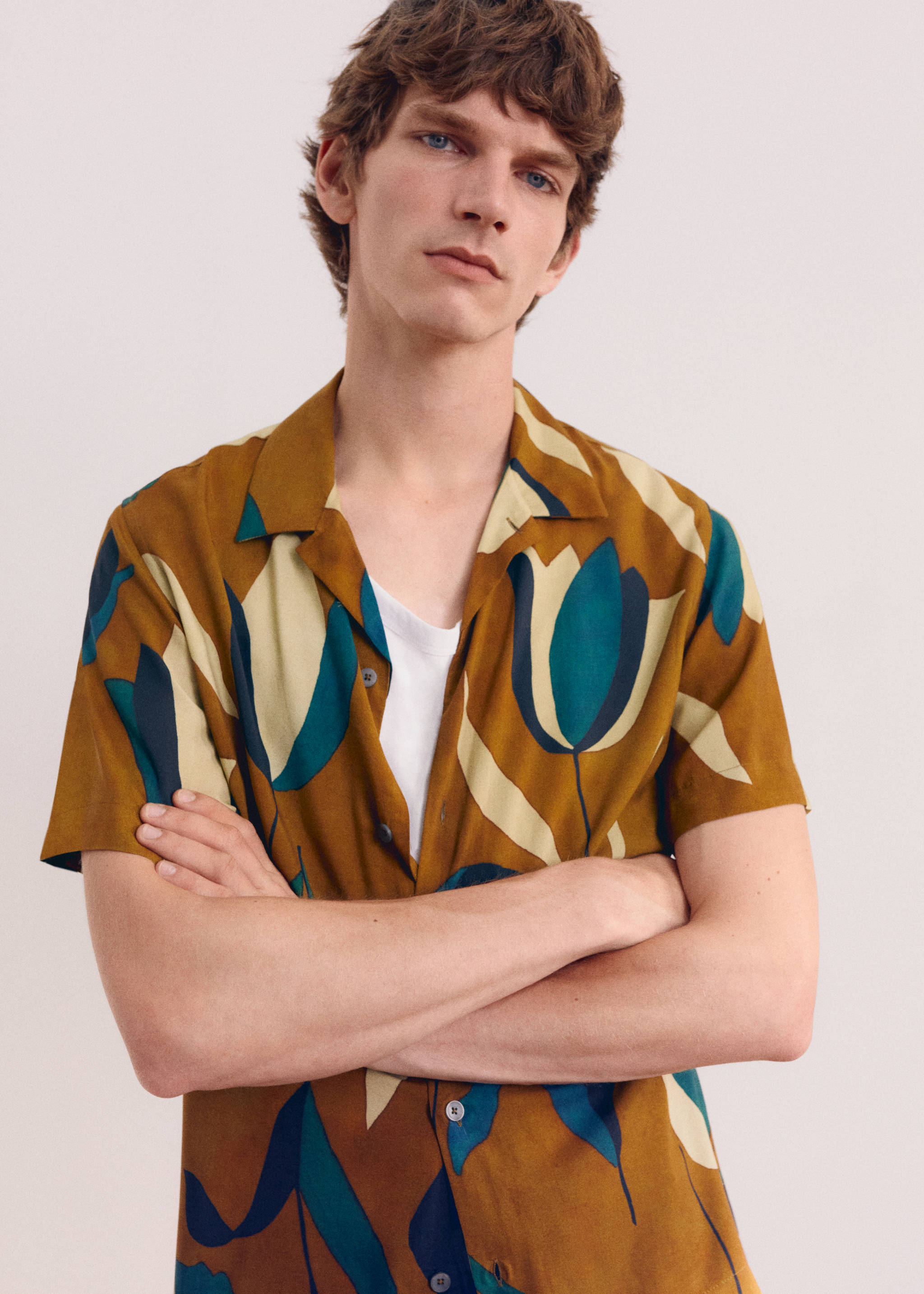 Camisa bowling estampada - Detalle del artículo 5