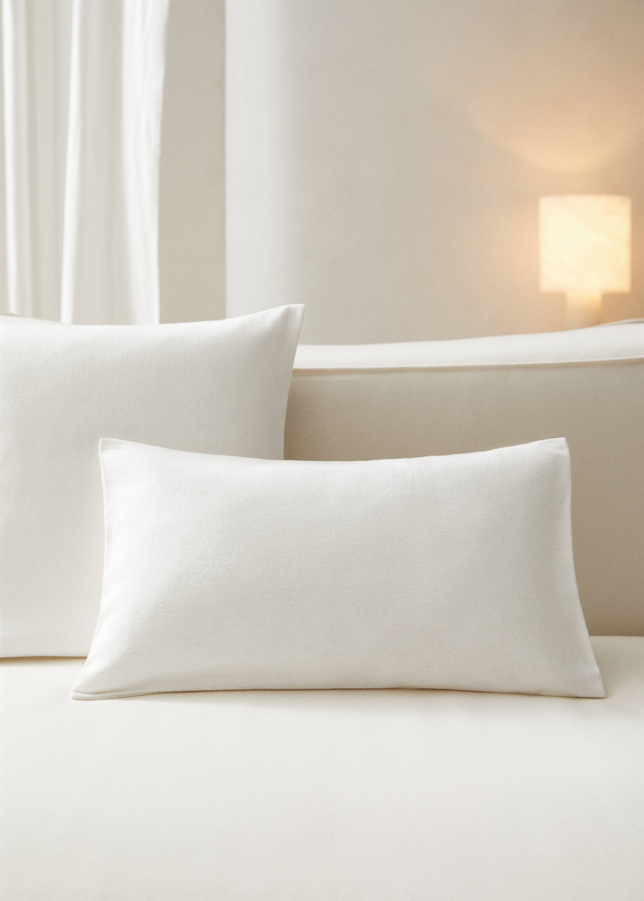 100% cotton cushion cover 30x50cm - General plane