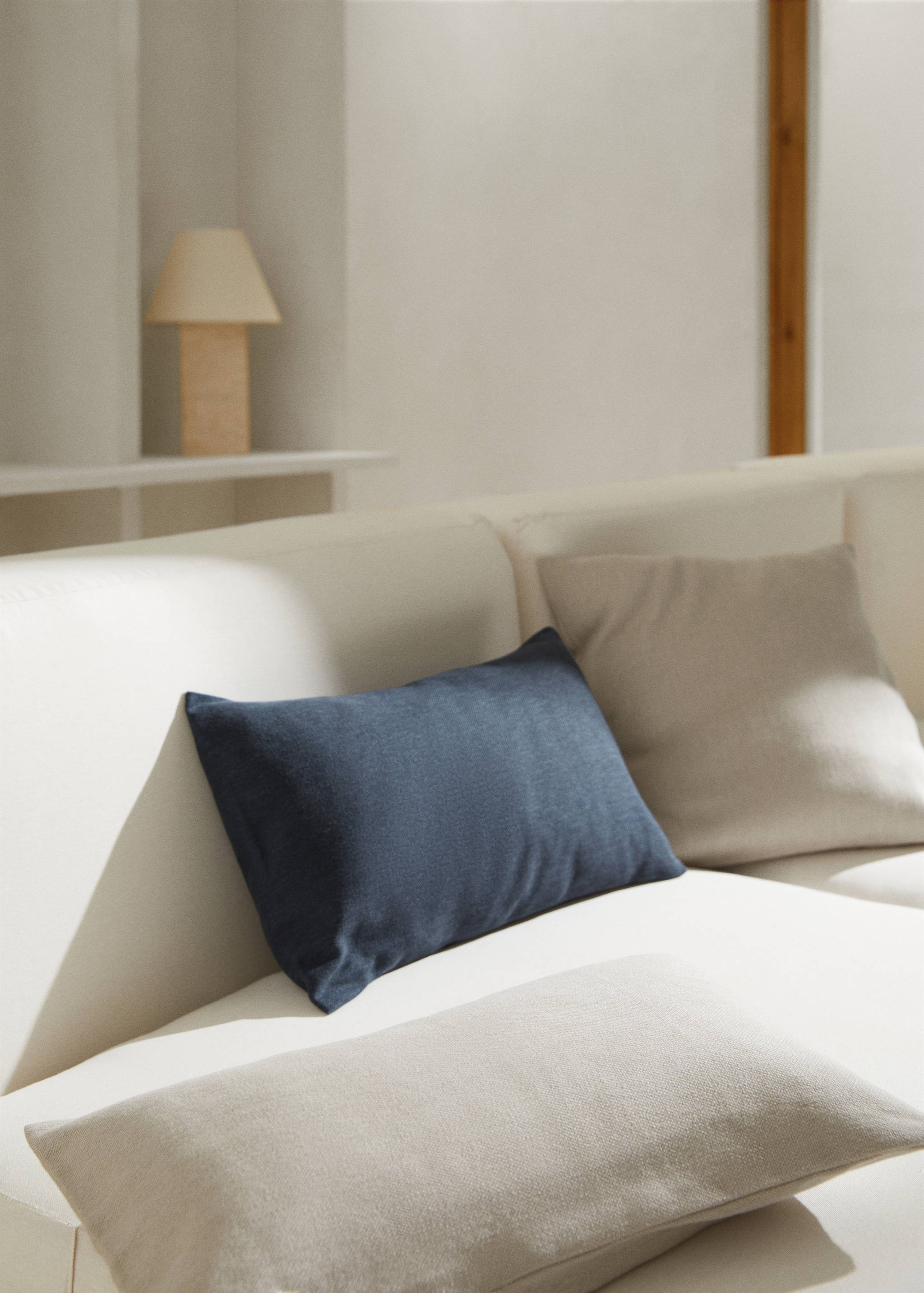 100% cotton cushion cover 30x50cm - General plane