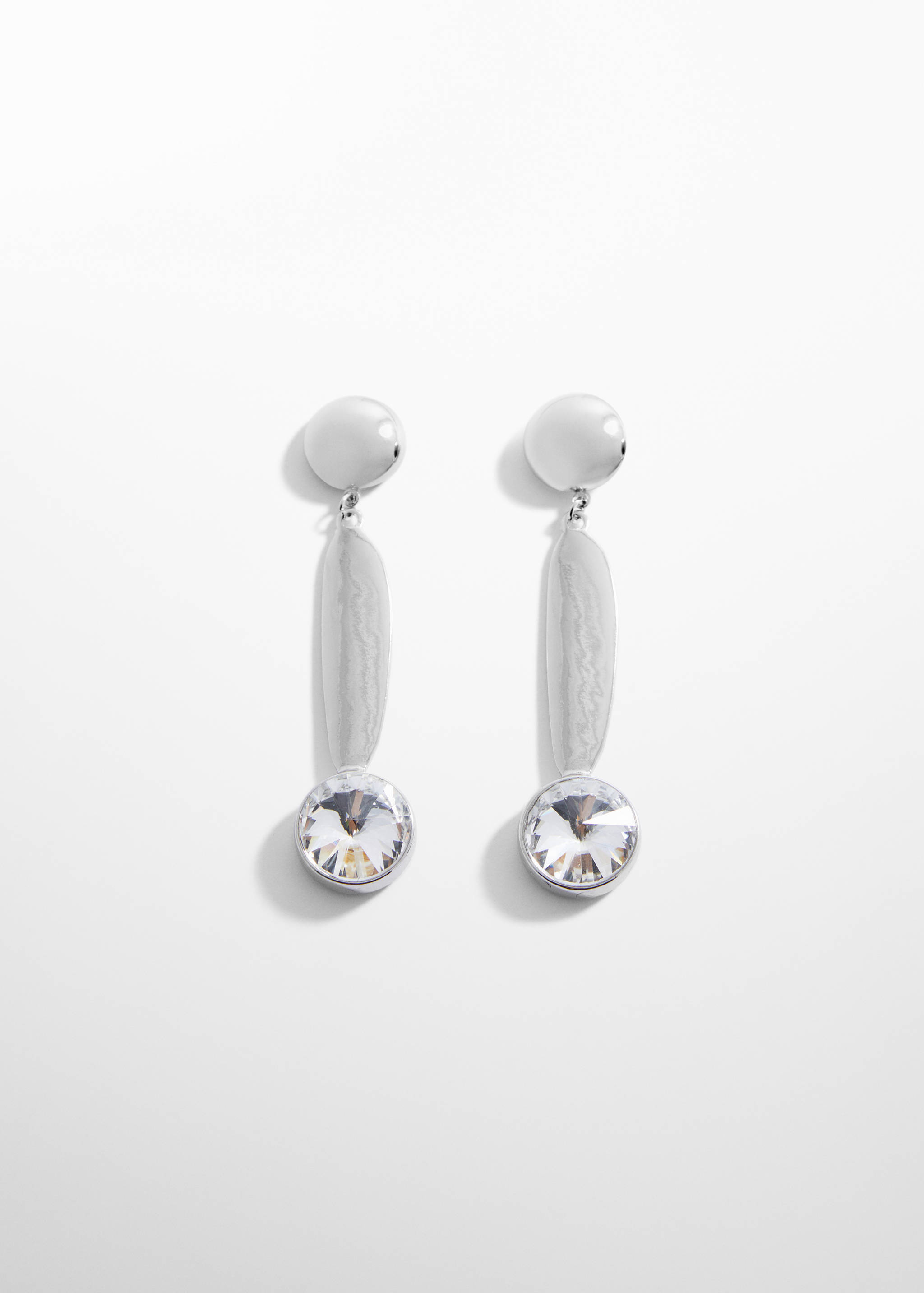 Boucles d'oreilles pendantes cristaux - Article sans modèle