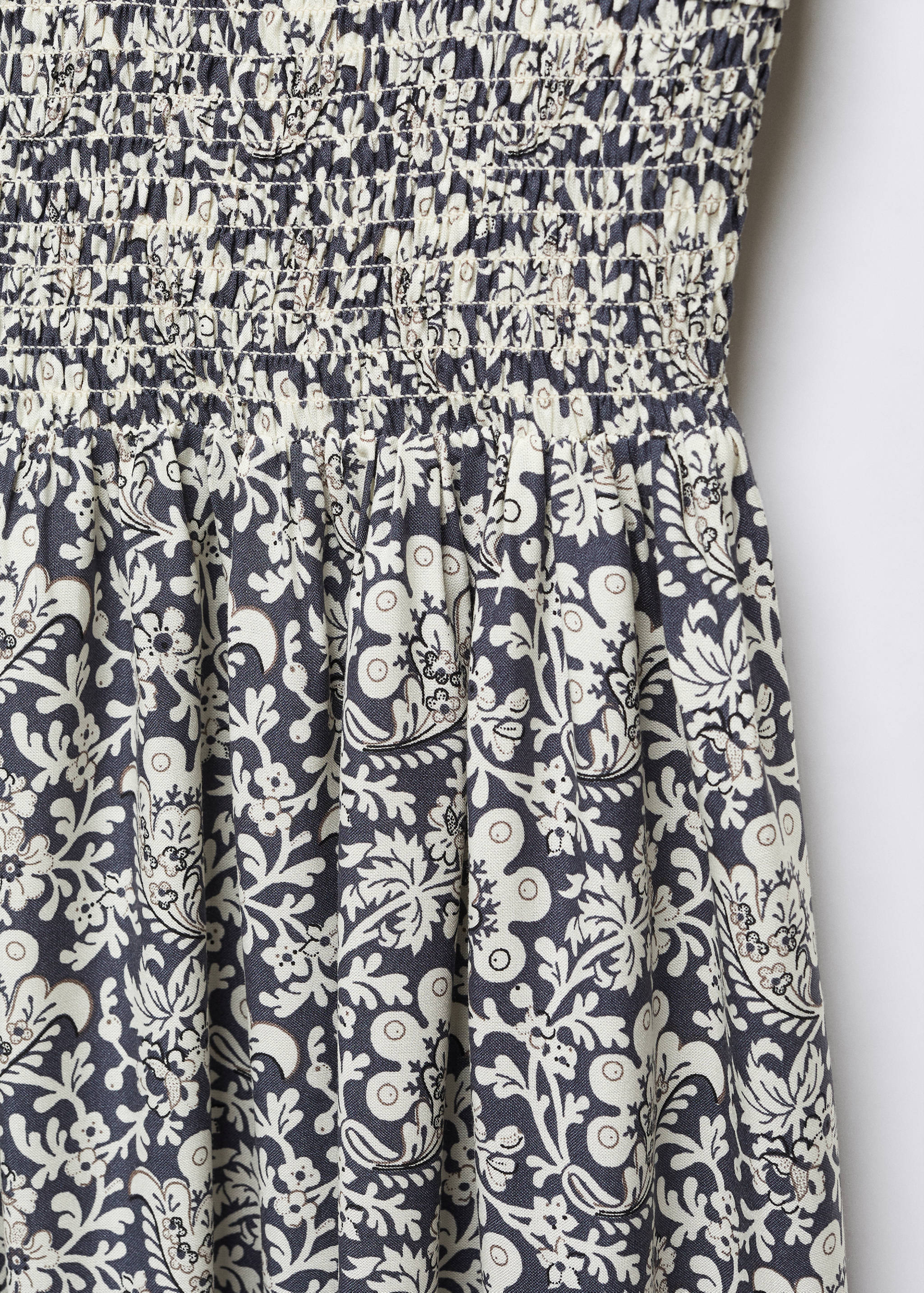 Printed ruched dress - Details of the article 8