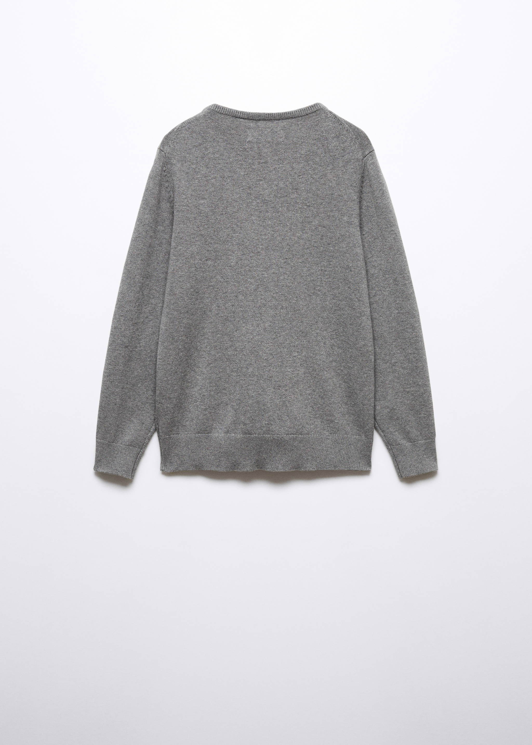 V-neck sweater - Reverse of the article
