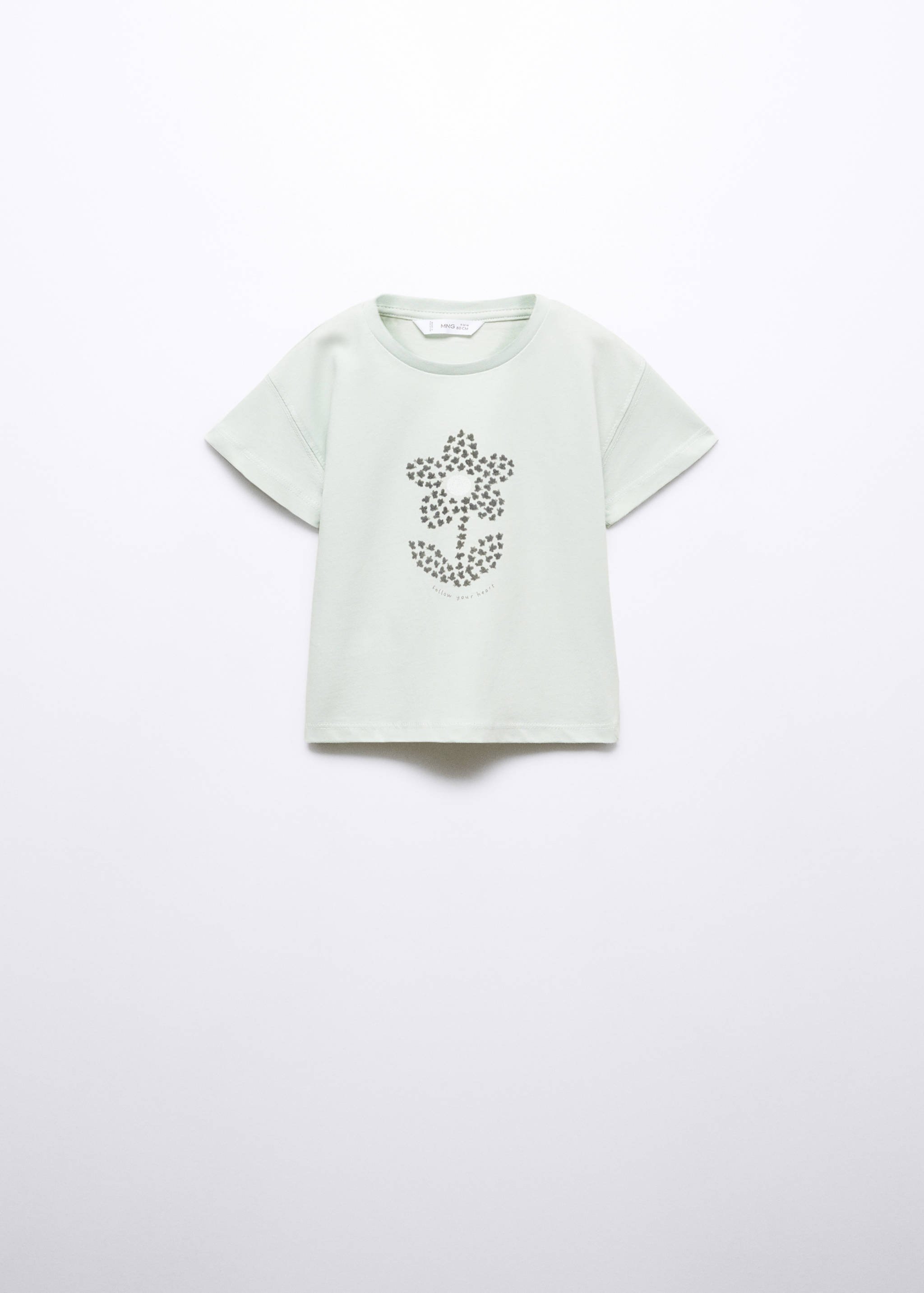 Bedrucktes Baumwoll-T-Shirt - Artikel ohne Model