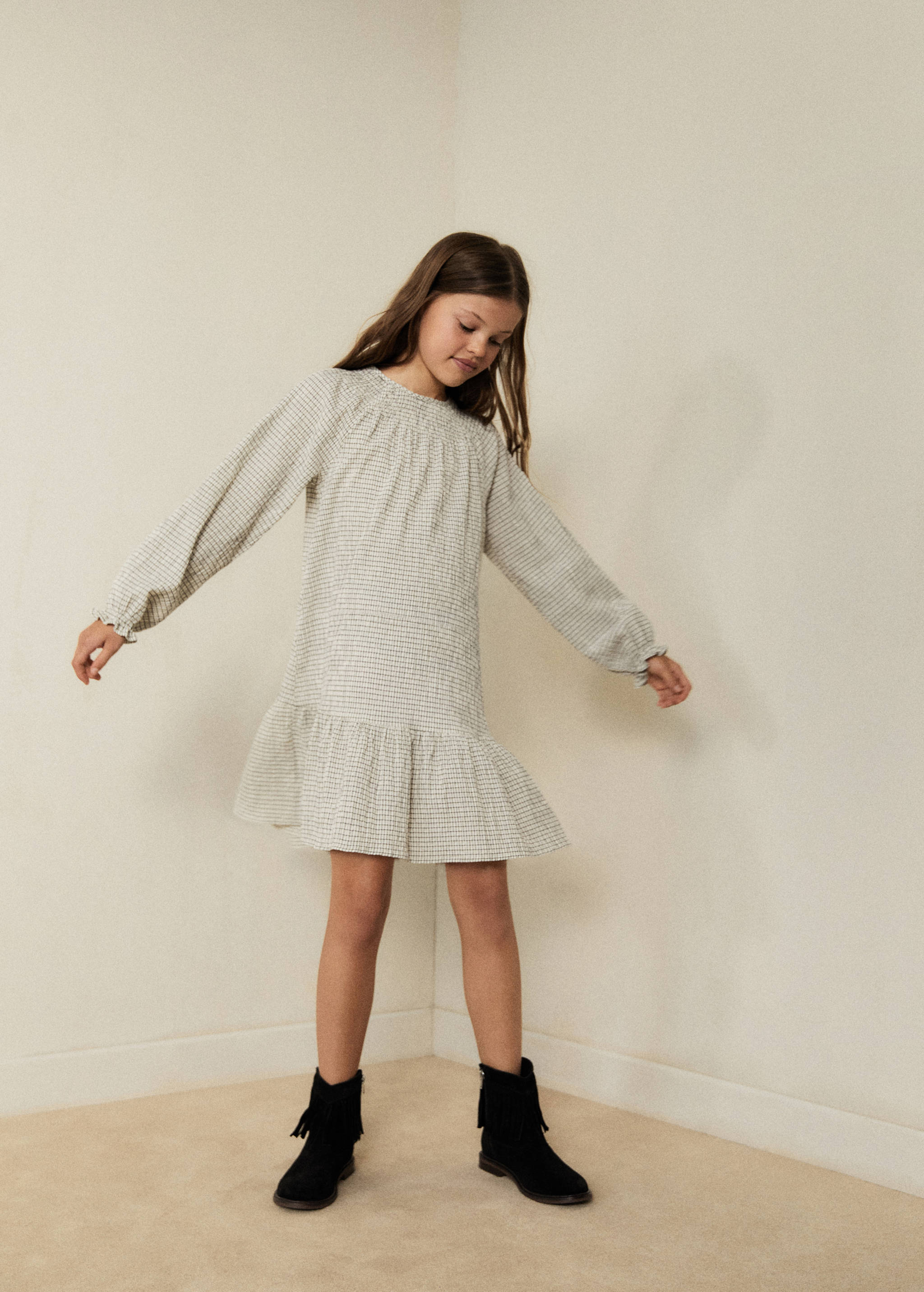 Robe imprimée carreaux - Détail de l'article 5