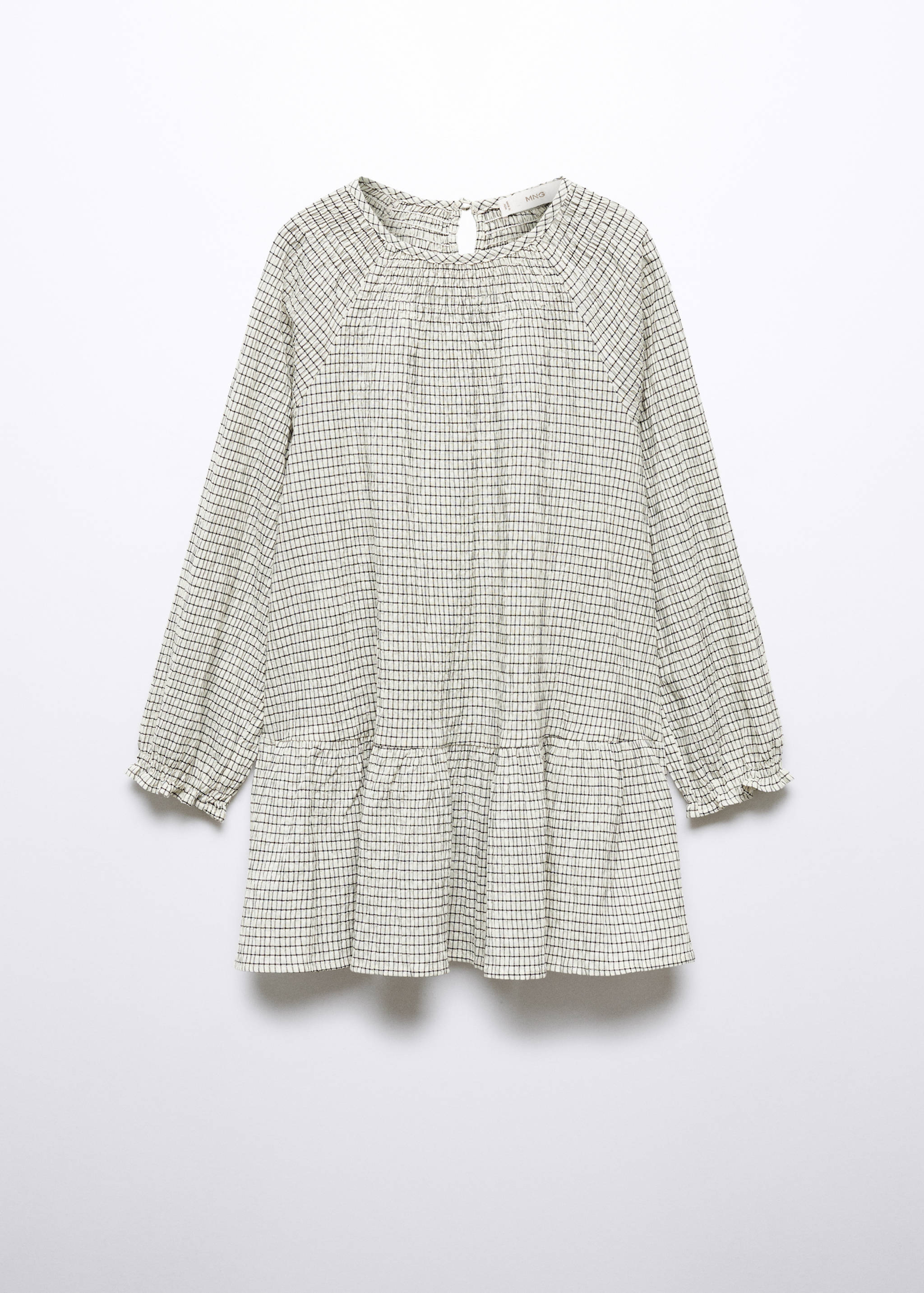 Checked print dress - Article without model