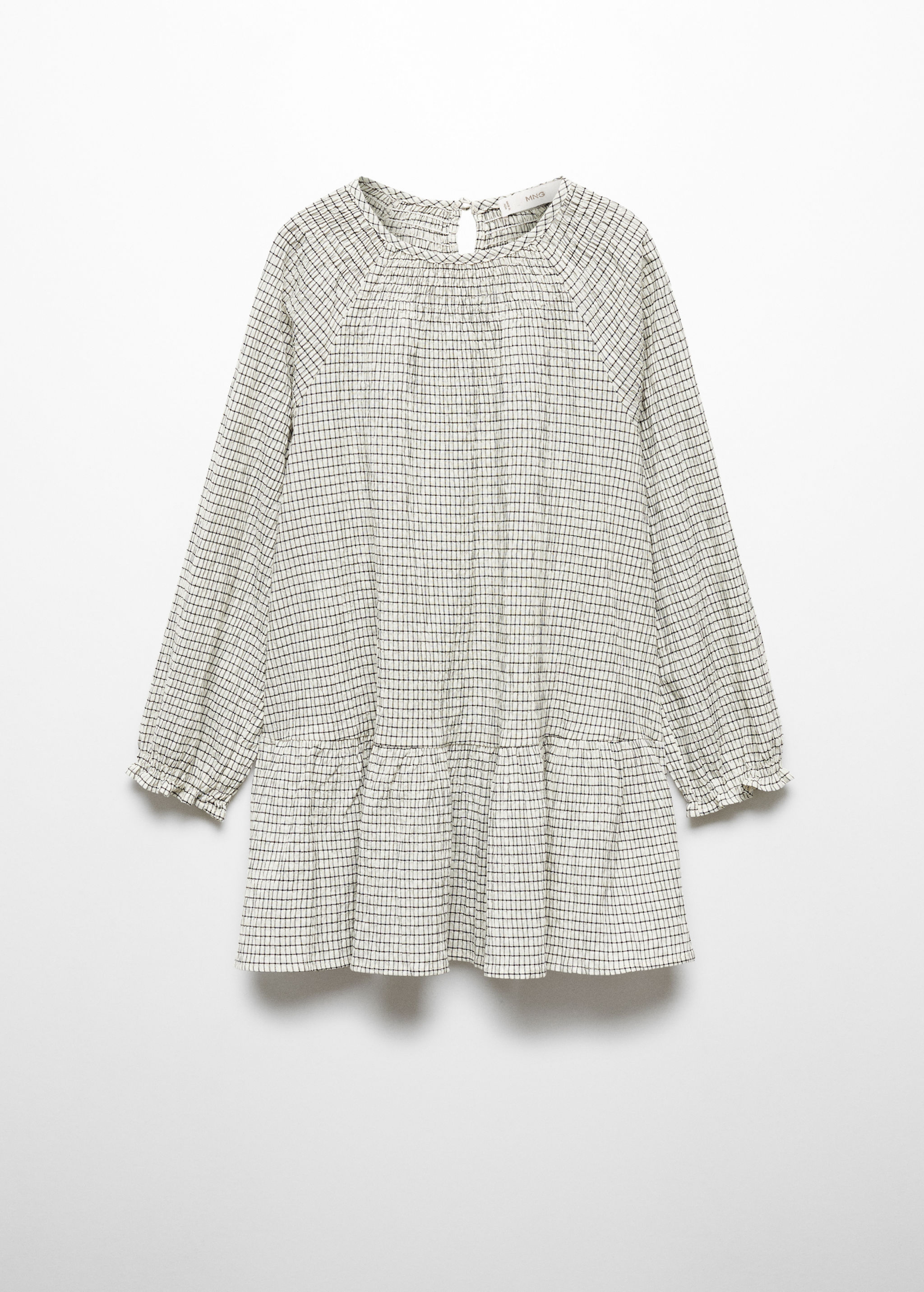 Robe imprimée carreaux - Article sans modèle