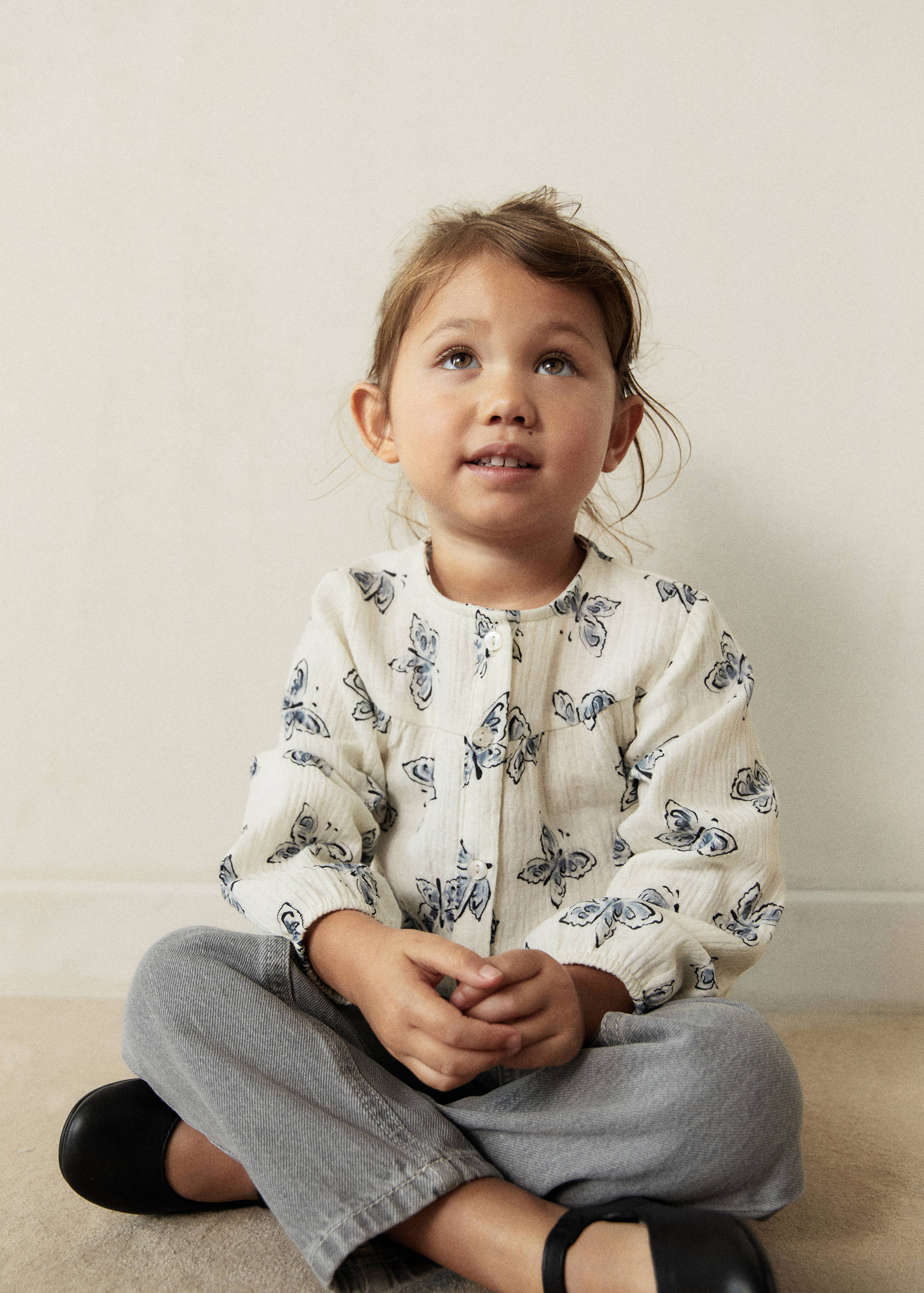 Blusa estampado mariposas - Detalle del artículo 5