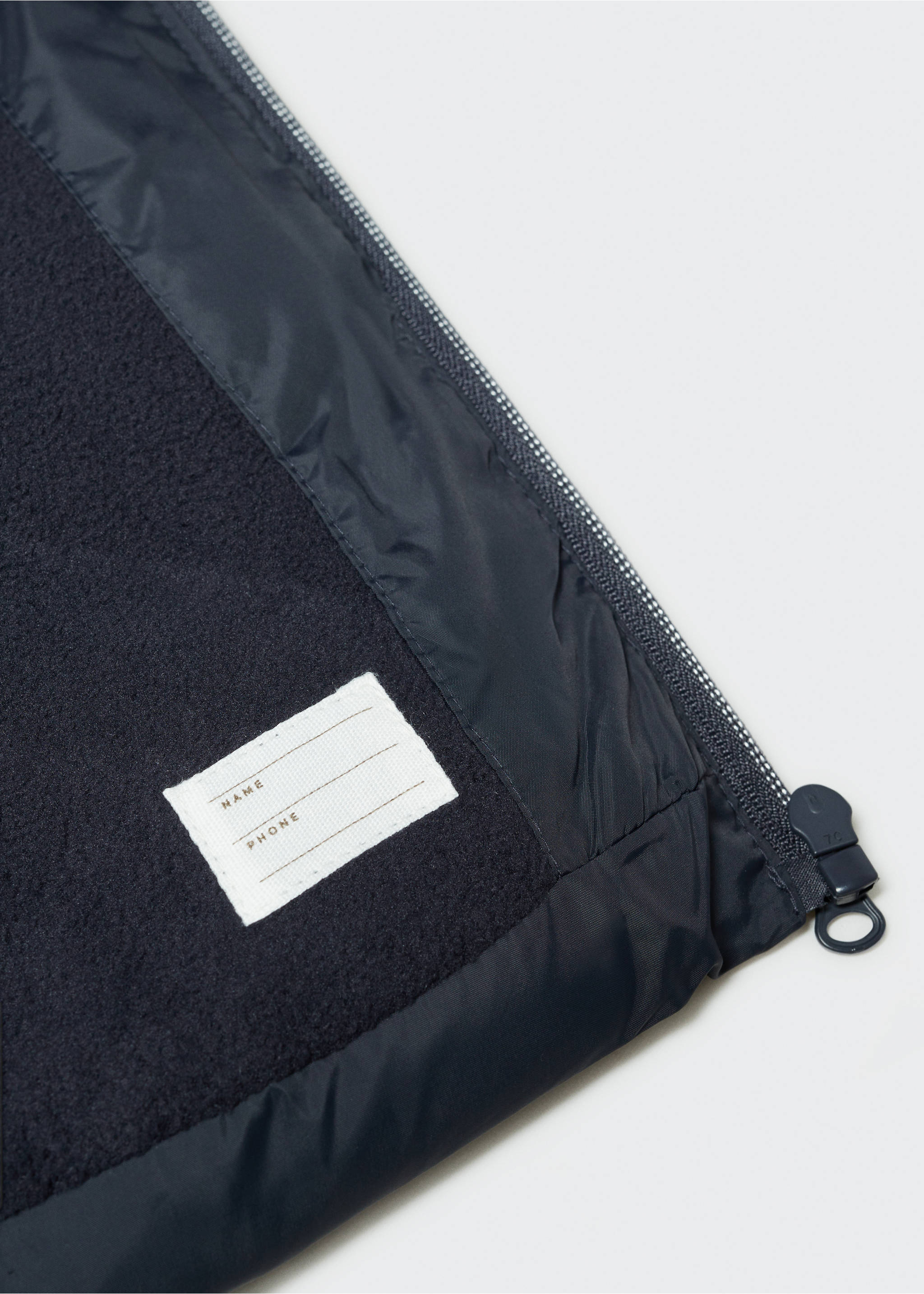 Wasserabweisende Steppjacke - Detail des Artikels 8, Schwarz. Ref: 57023657-00.