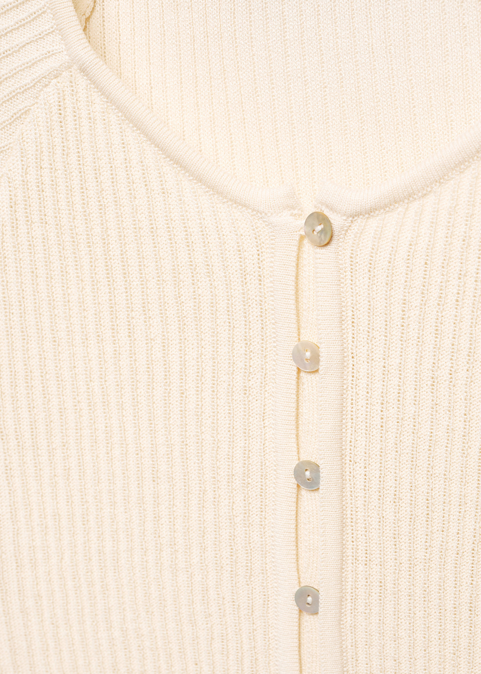 Button knit cardigan - Details of the article 8