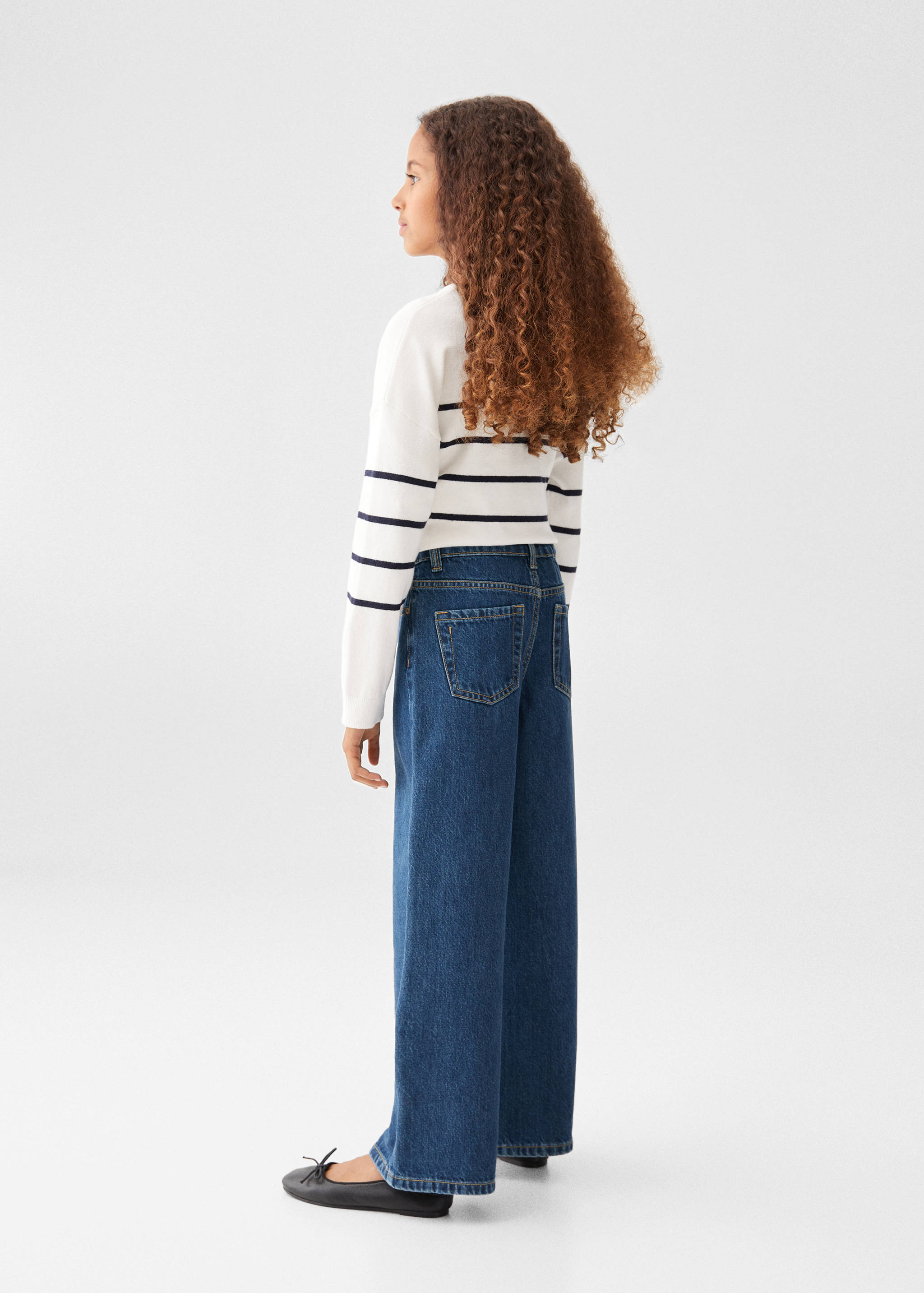 Jean wide leg - Verso de l’article