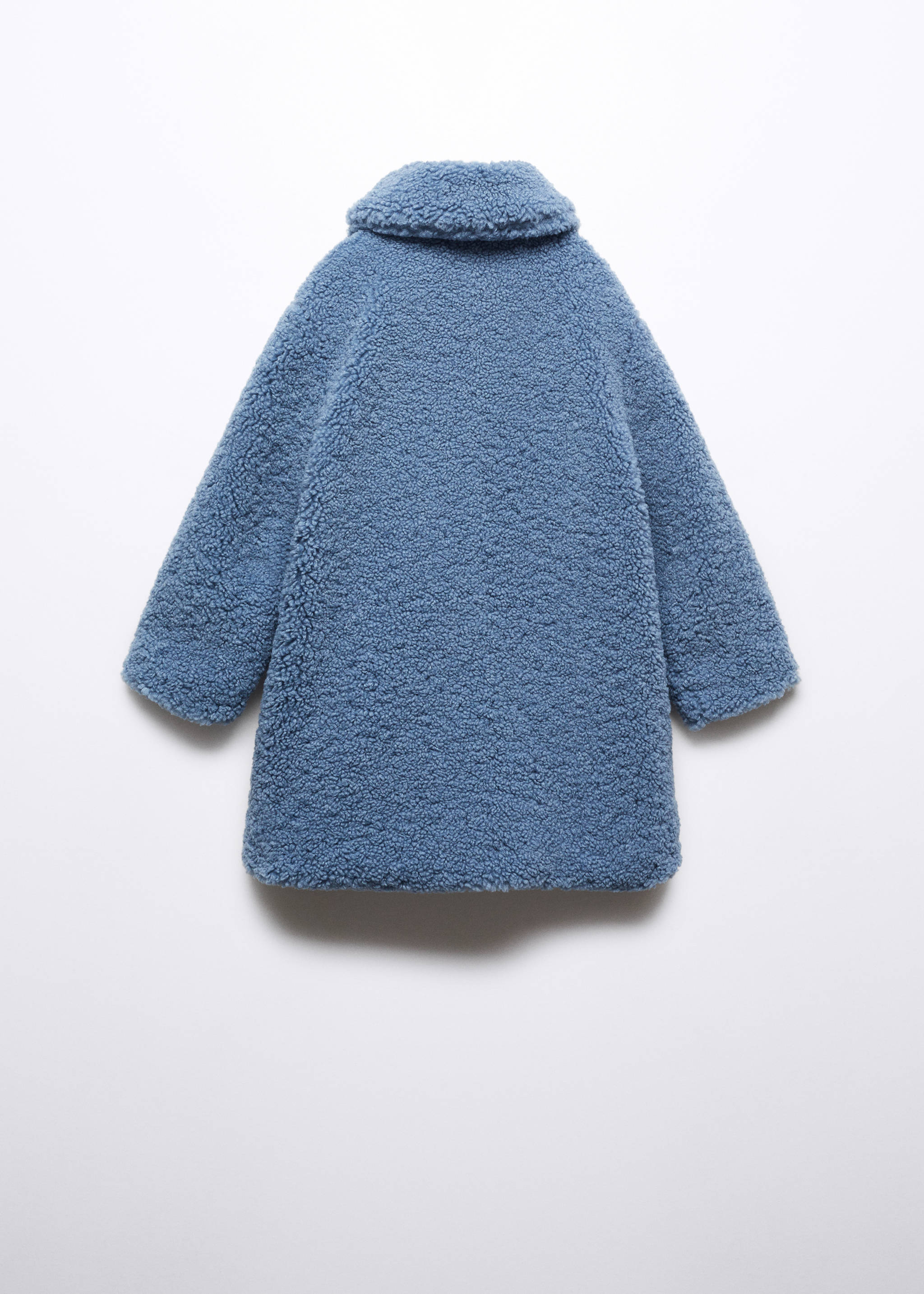 Mantel mit Shearlingbesatz - Rückseite des Artikels