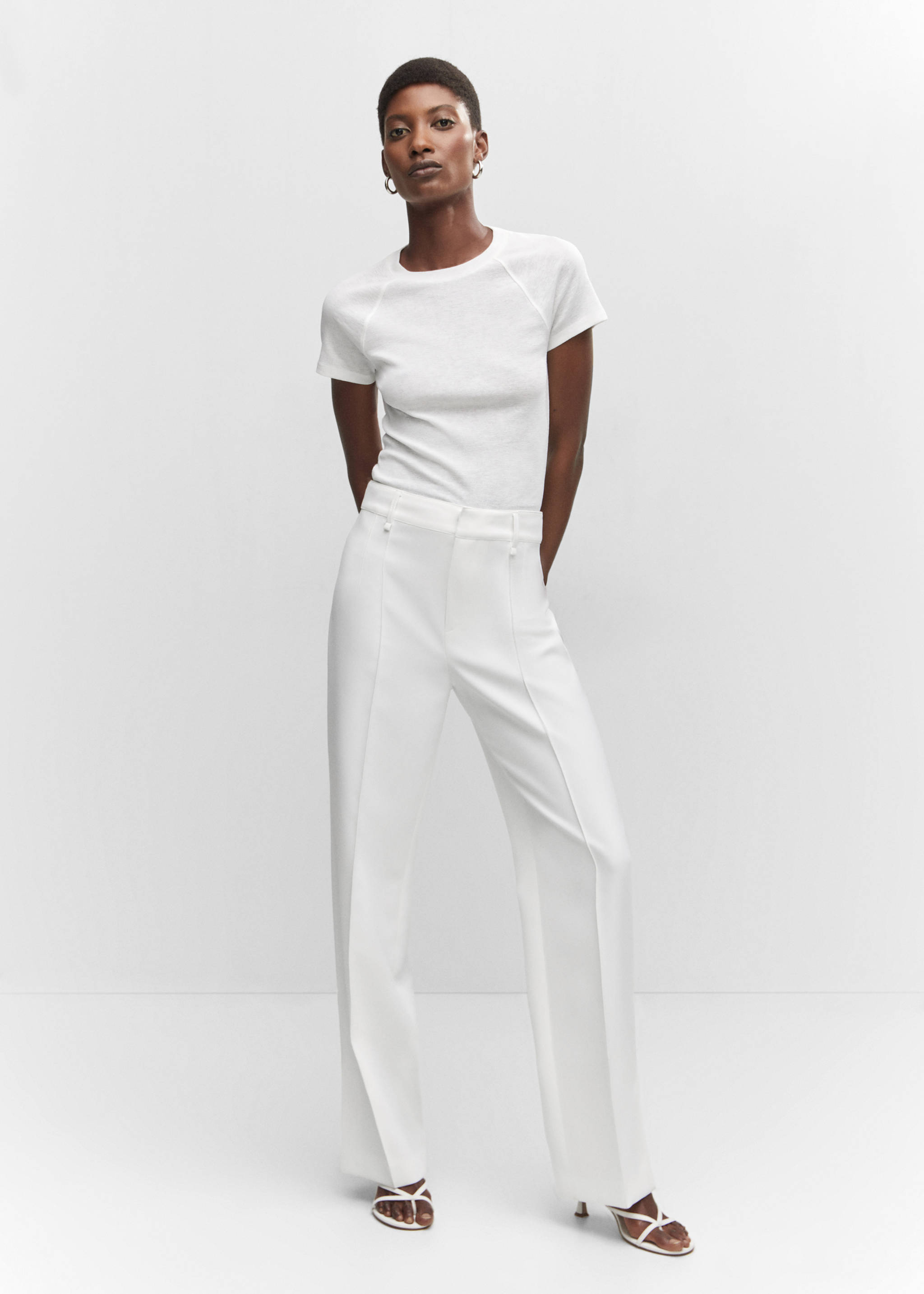 Camiseta jaspeada - Plano general