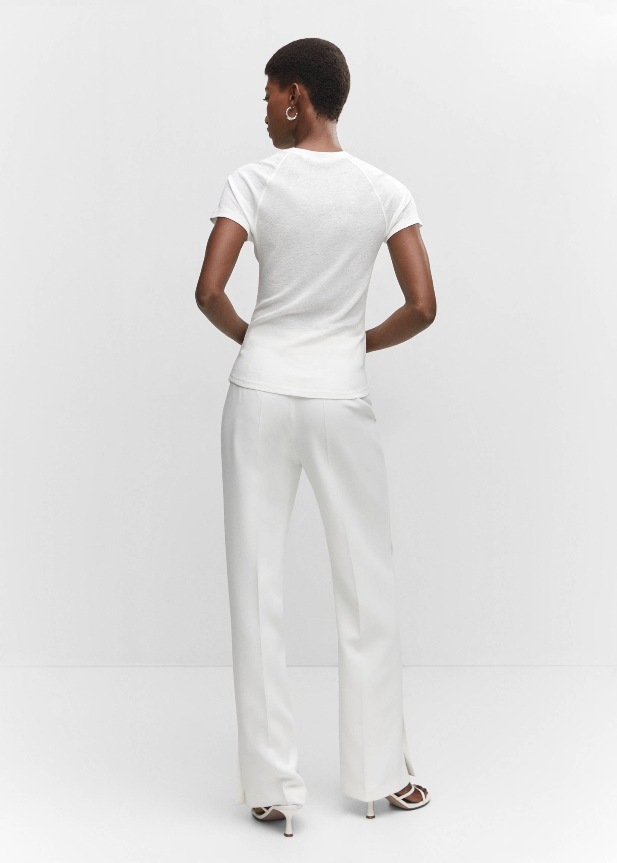 Camiseta jaspeada - Reverso del artículo