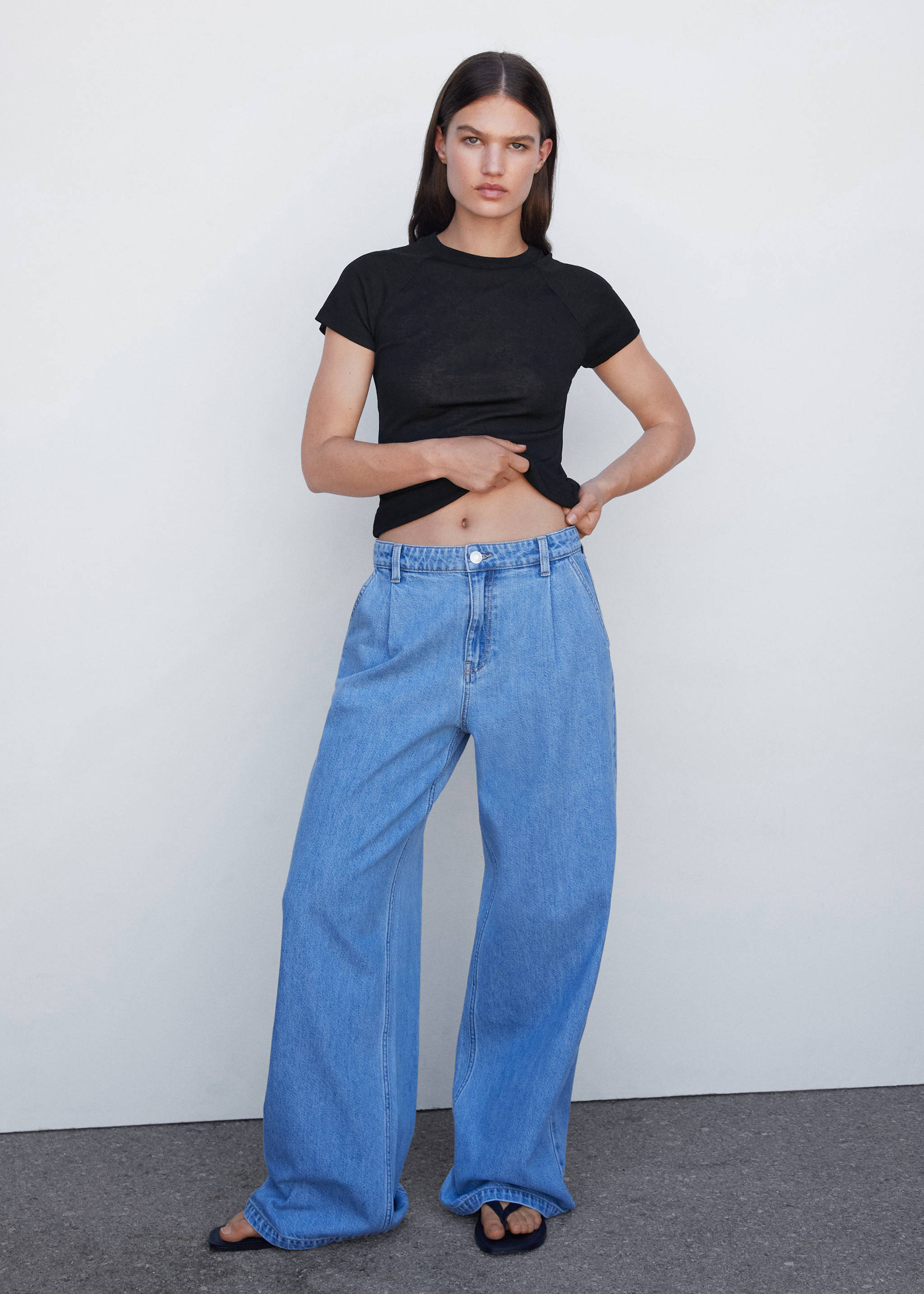 Camiseta jaspeada - Plano general