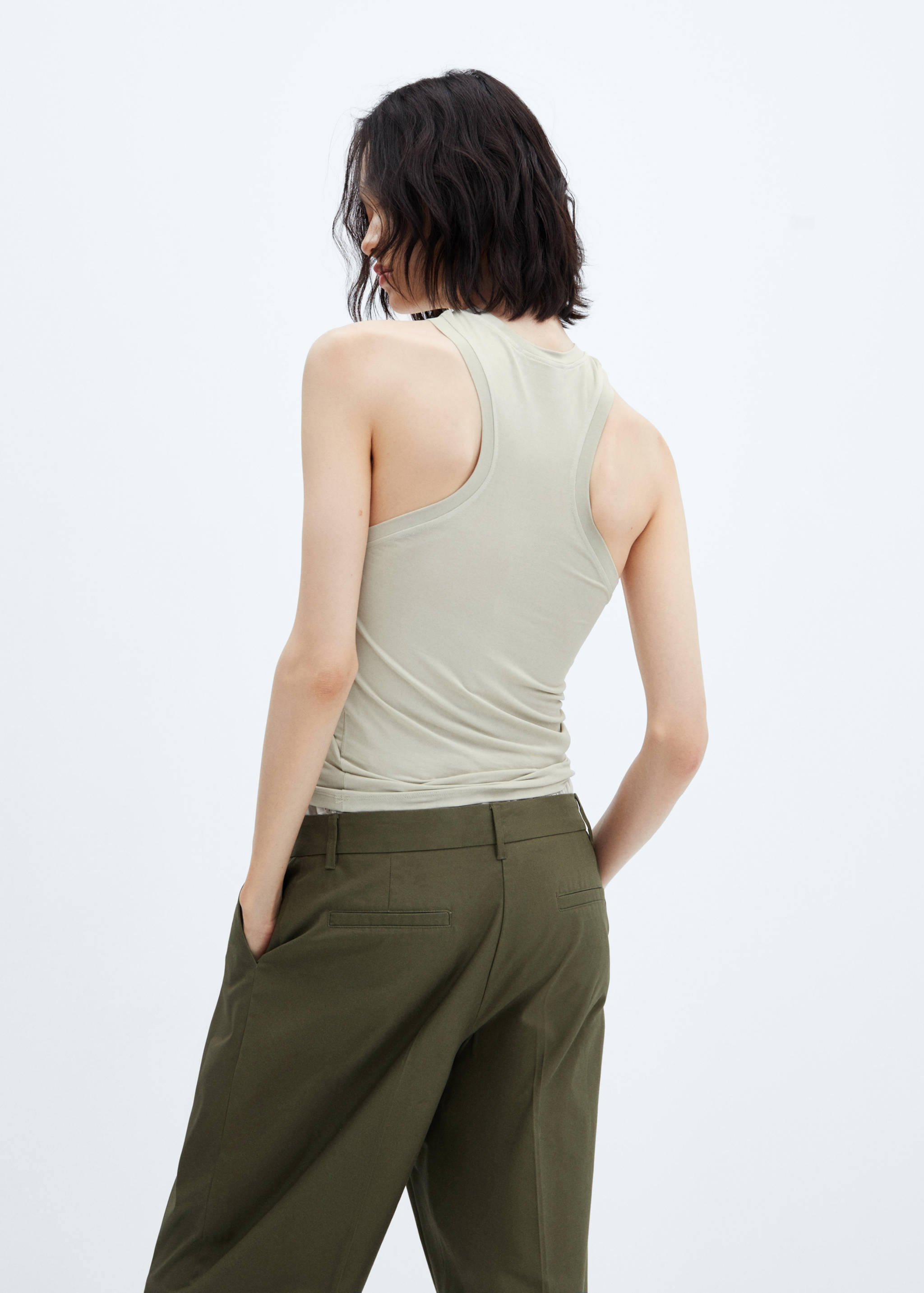 Top emmanchures américaines décolleté - Verso de l’article