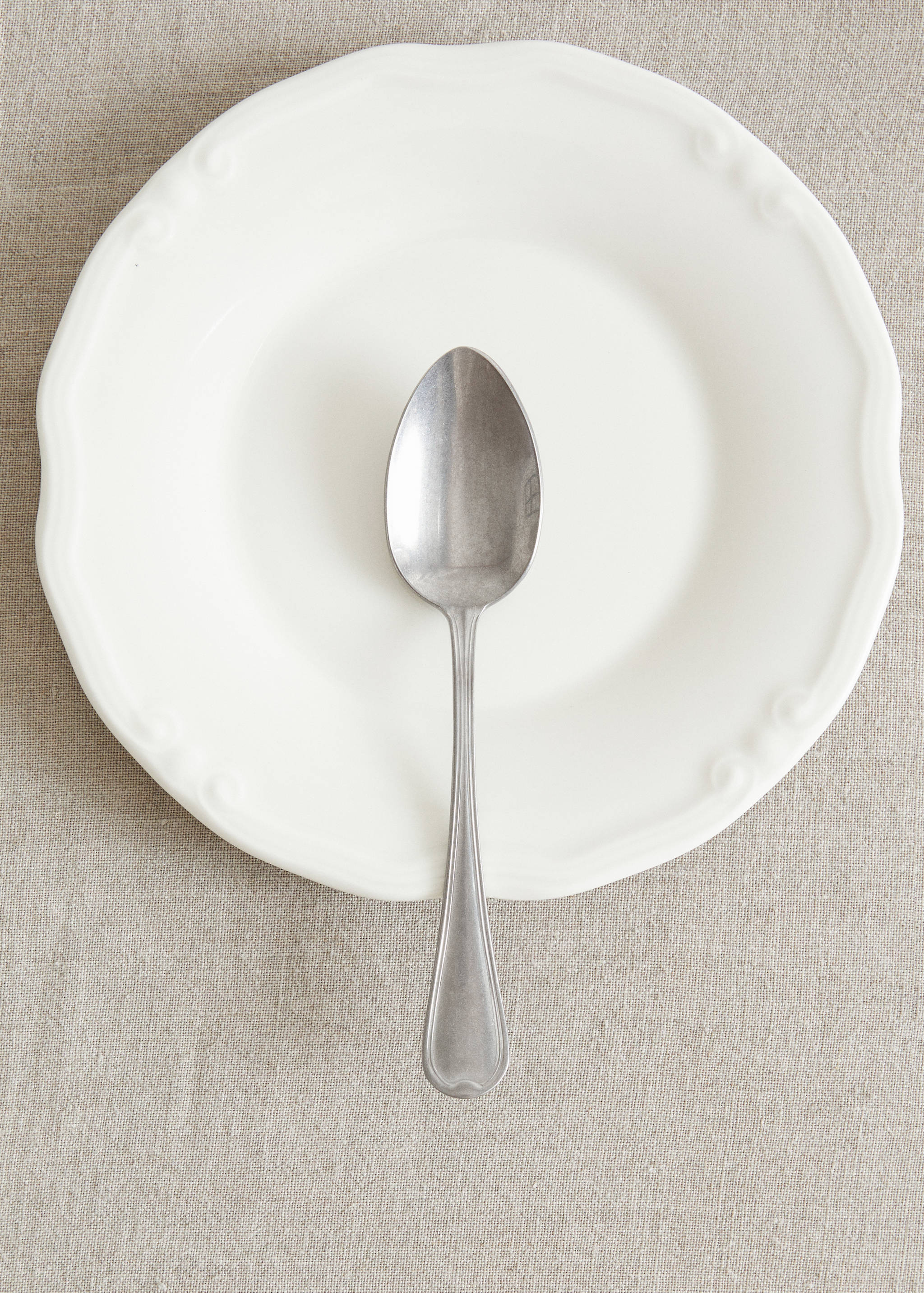 Pack 4 culleres de postres plata vella - Detall de l'article 8