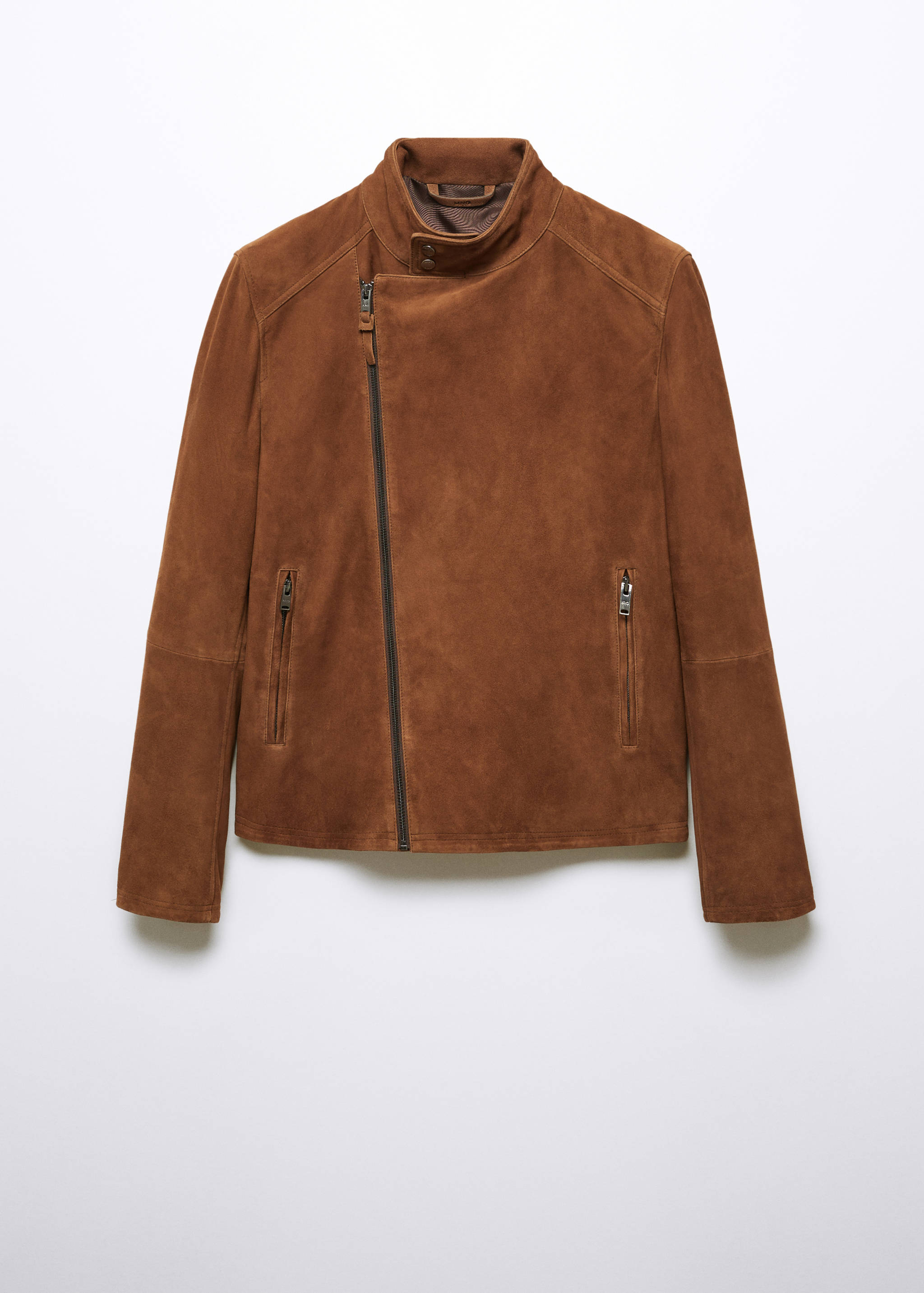 Giubbotto Perfecto pelle camoscio - Articolo senza modello
