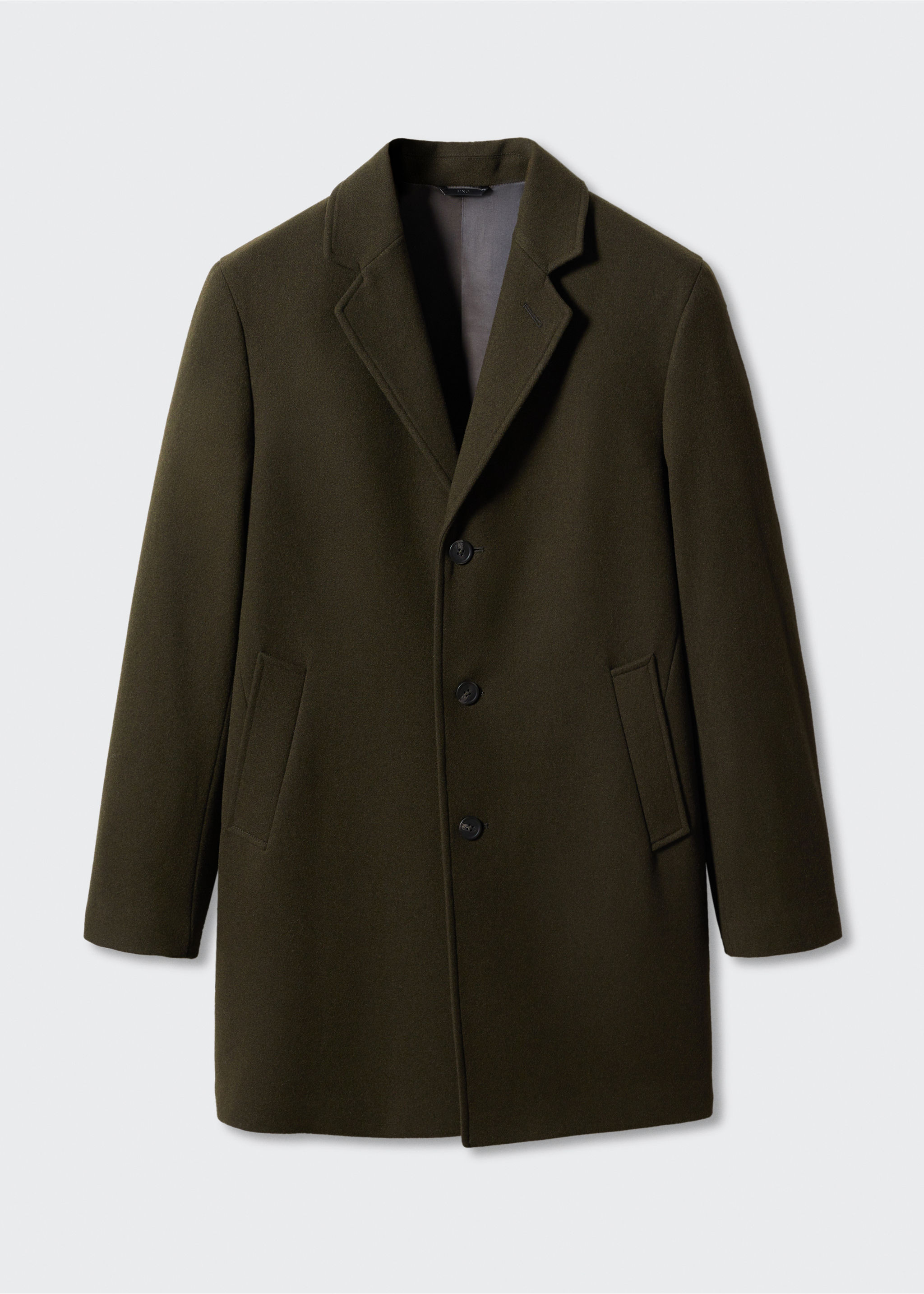 Lightweight recycled wool coat - Article without model