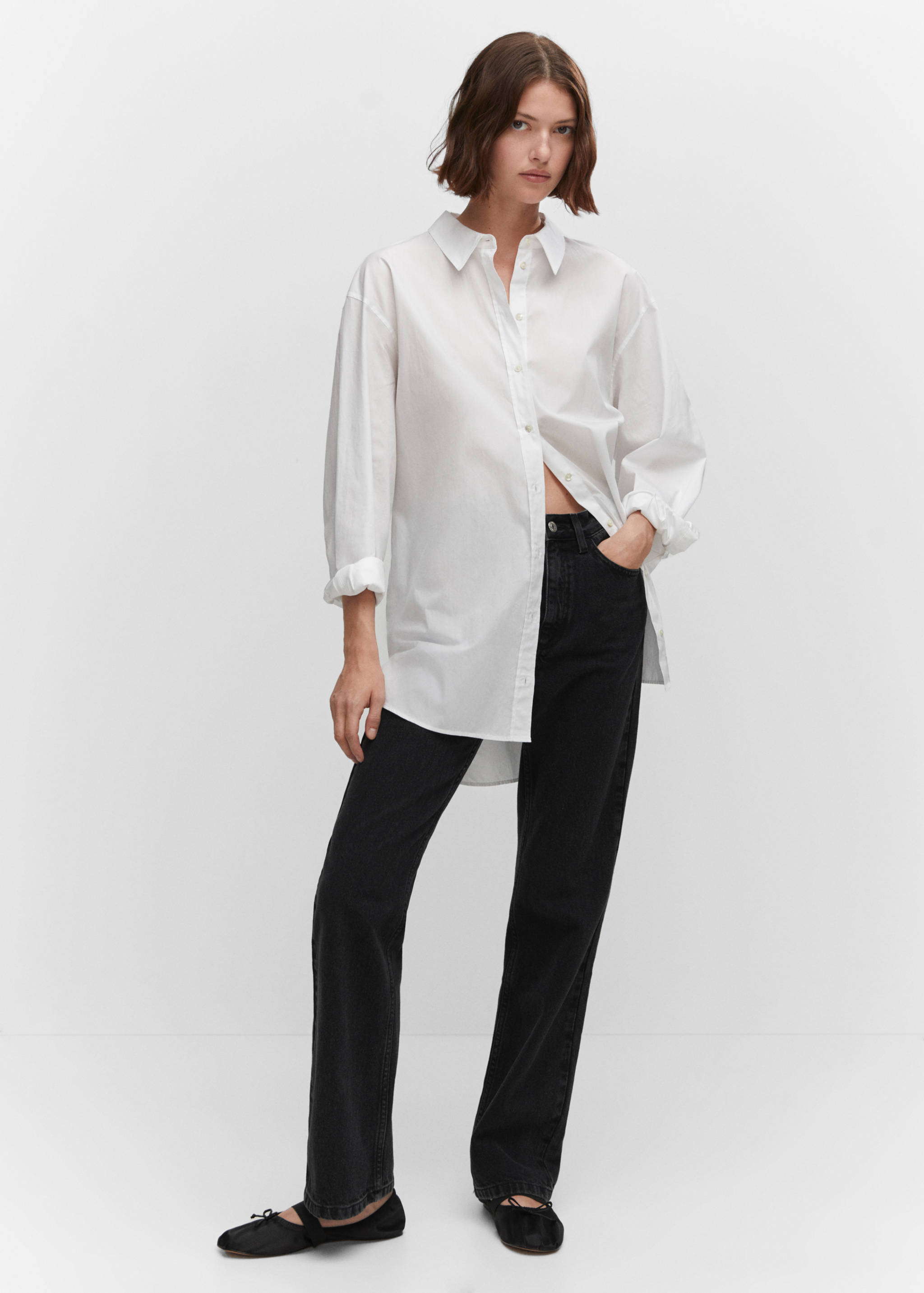 Jean droit taille normale - Plan général