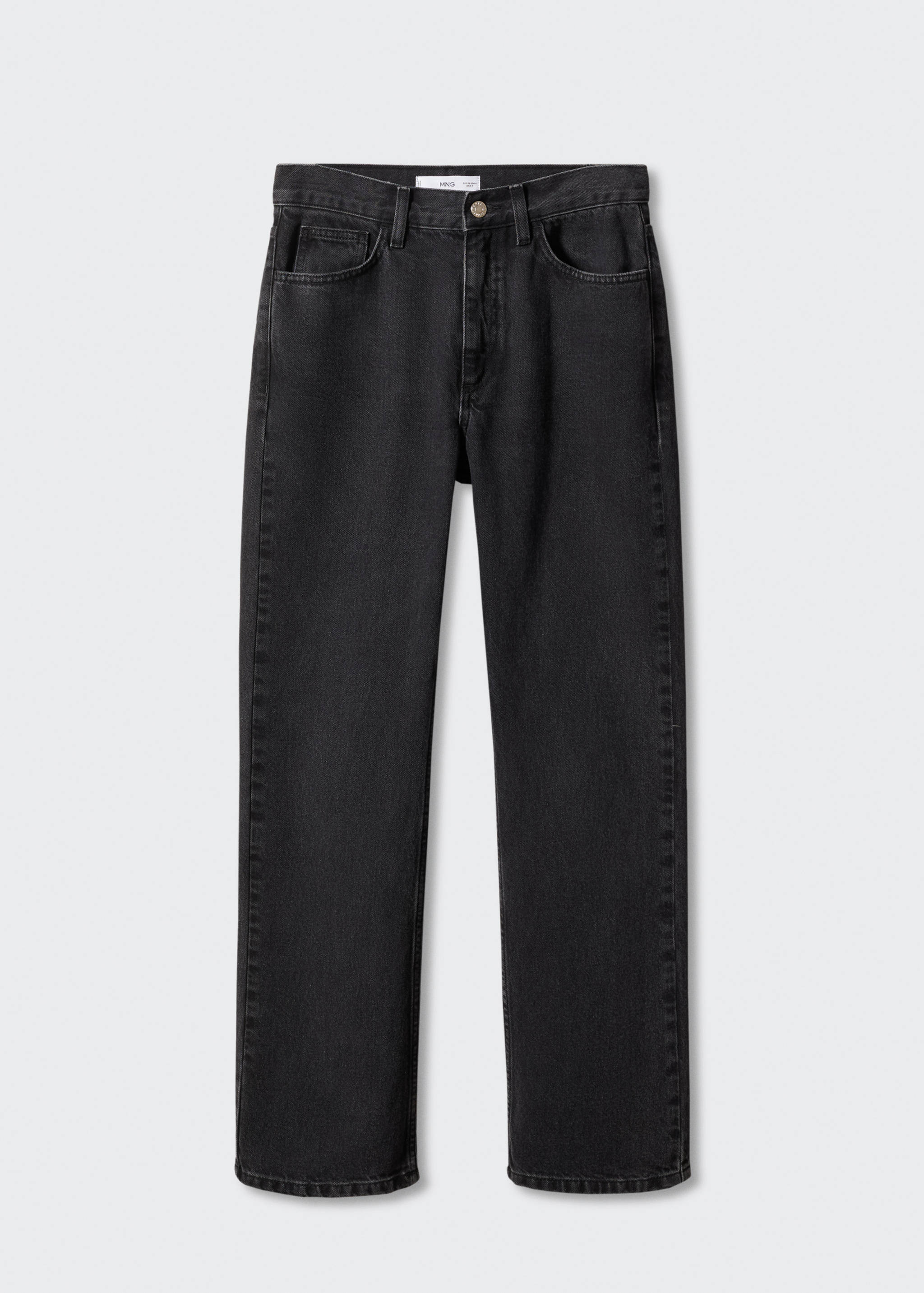 Jeans rectos tiro medio - Artículo sin modelo