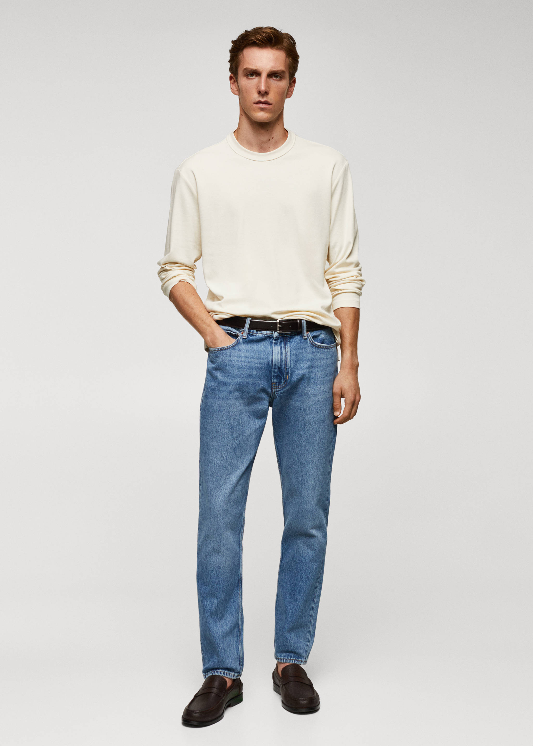 100% cotton long-sleeved t-shirt - General plane