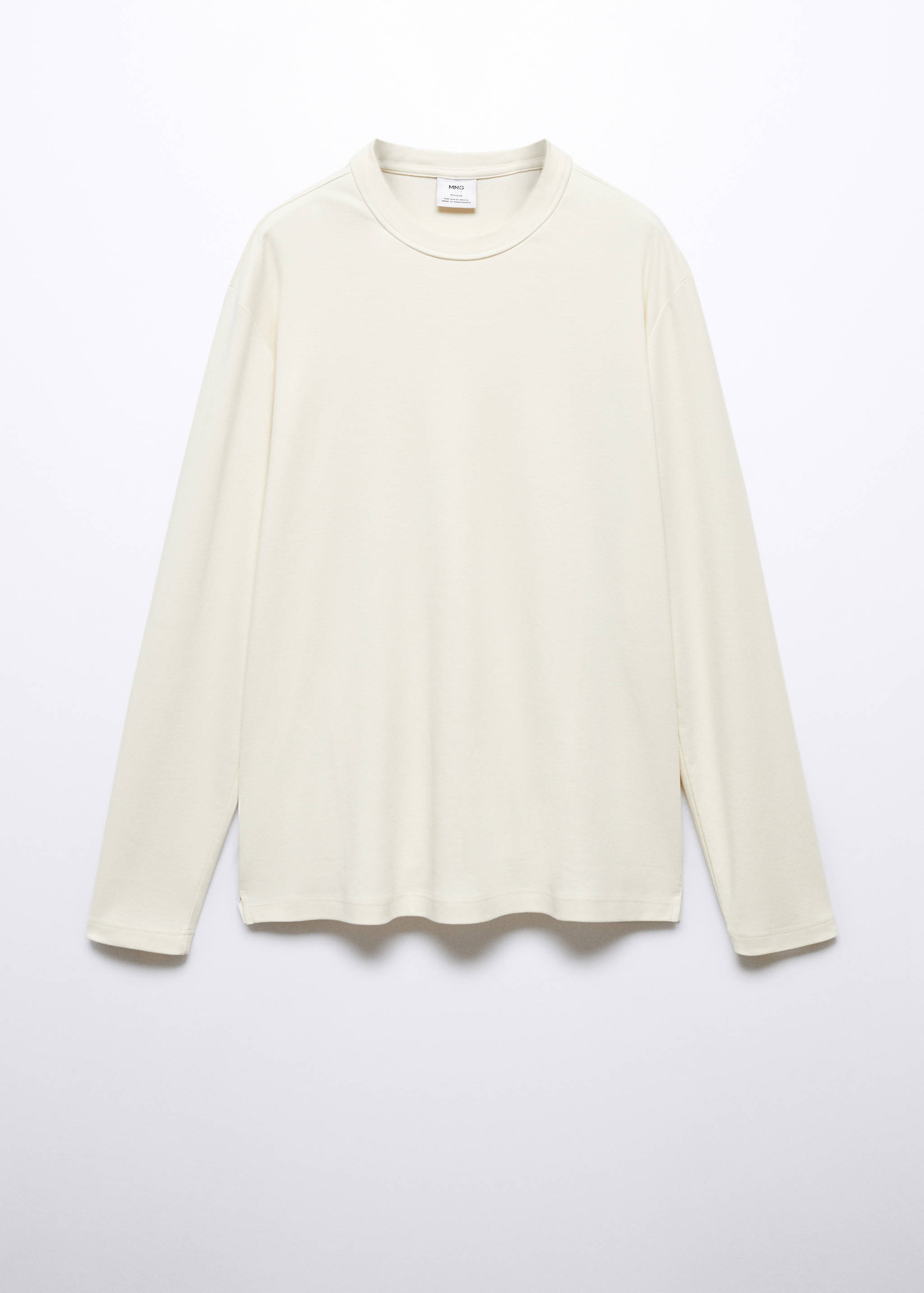 100% cotton long-sleeved t-shirt - Article without model