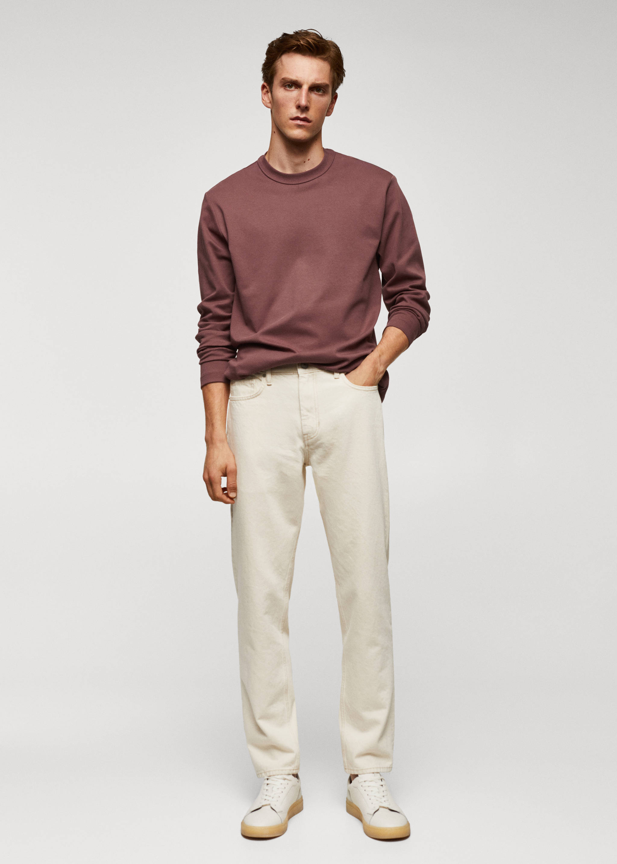 100% cotton long-sleeved t-shirt - General plane