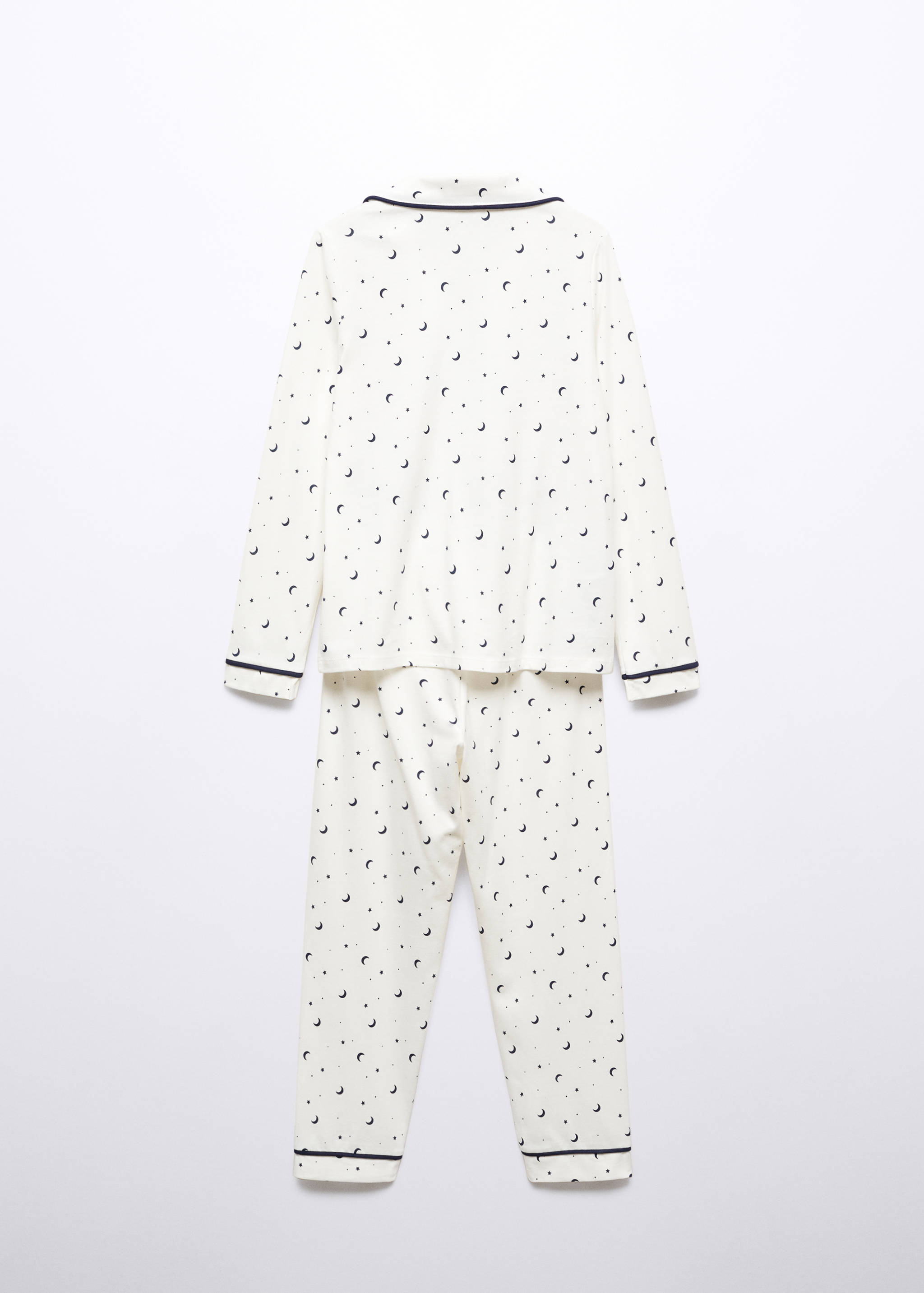 Bavlněné pyžamo s potiskem - Zadní strana zboží