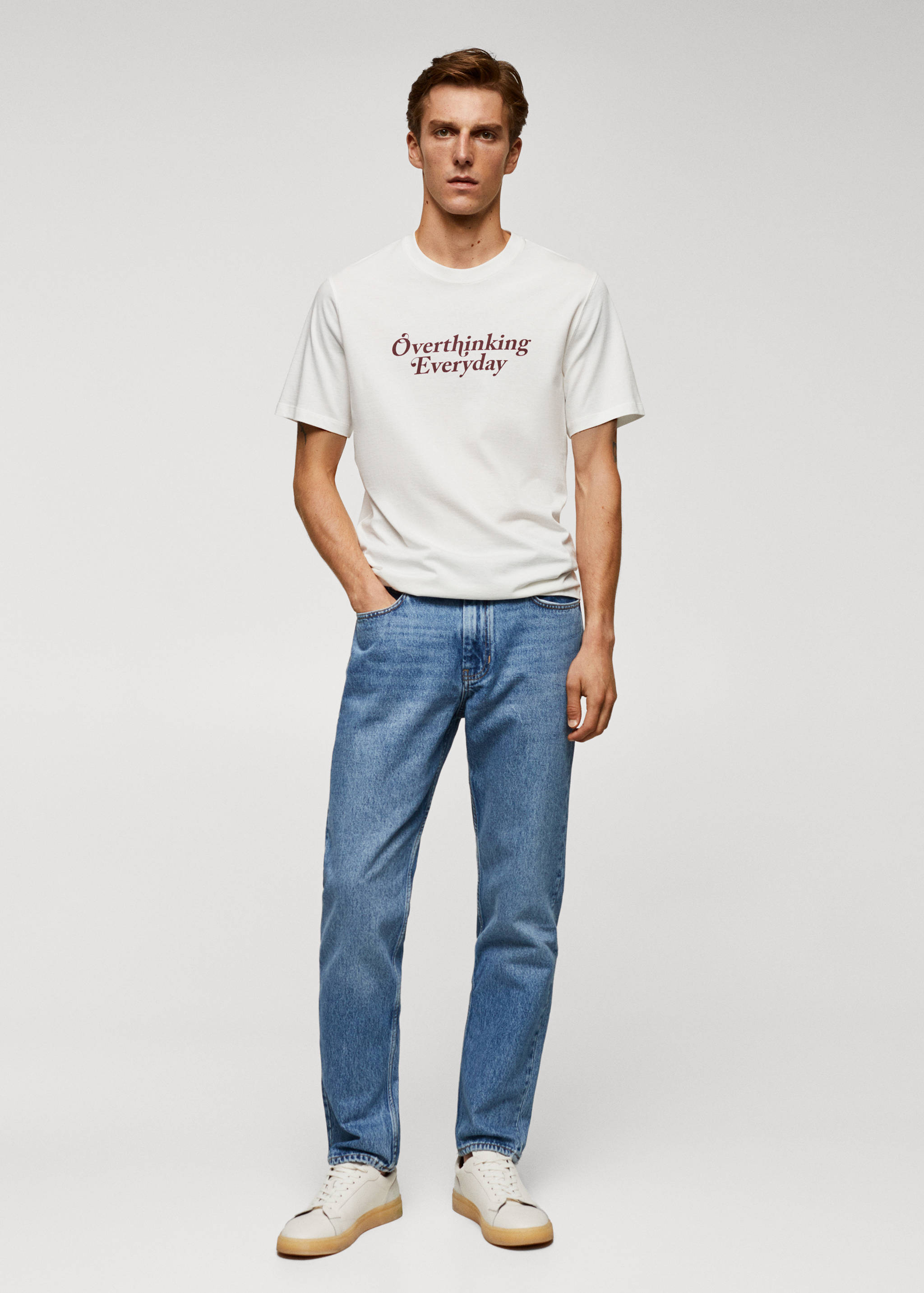 100% cotton printed t-shirt - General plane