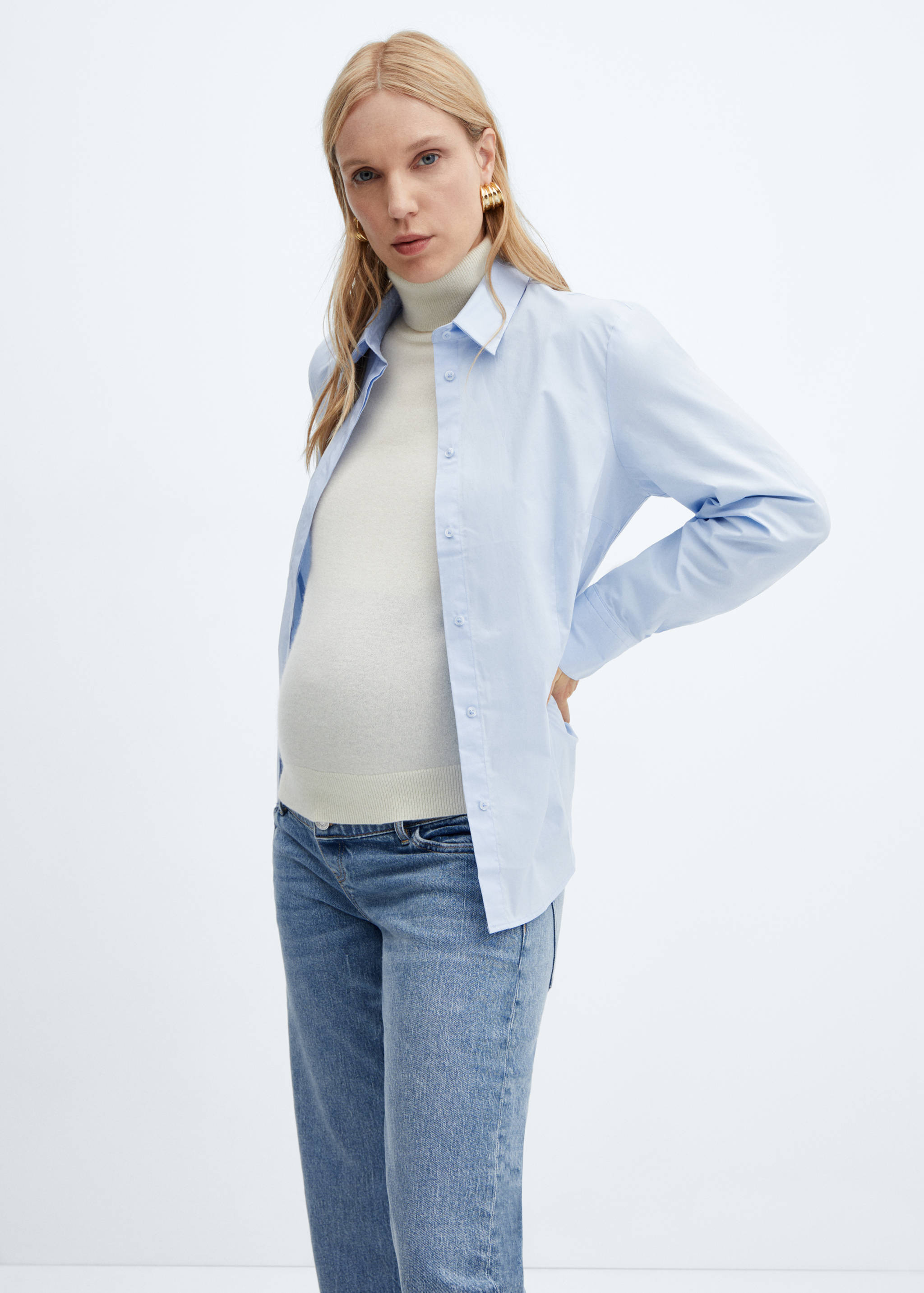 Gerade Umstandsjeans - Detail des Artikels 2