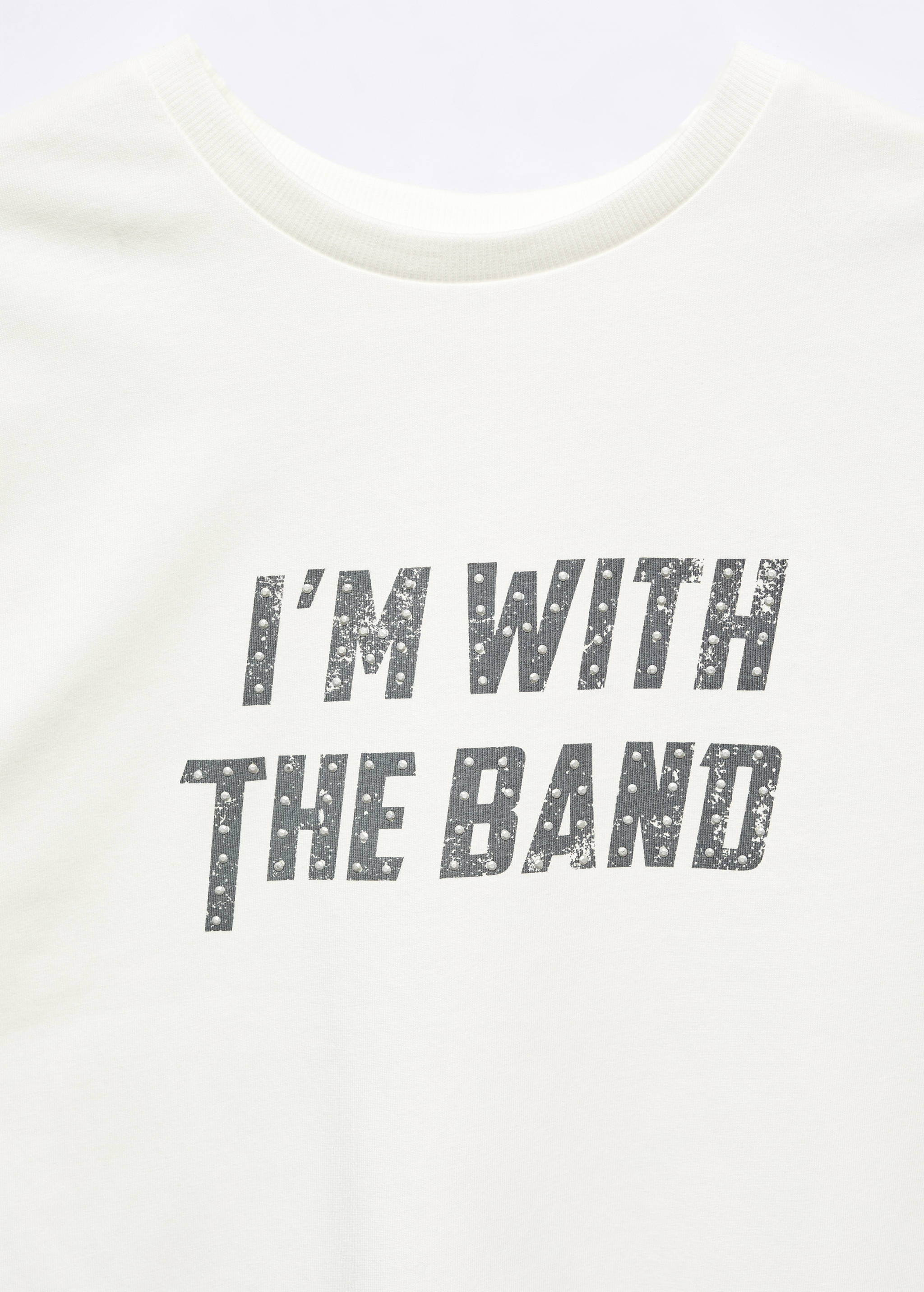 Printed message T-shirt - Details of the article 8