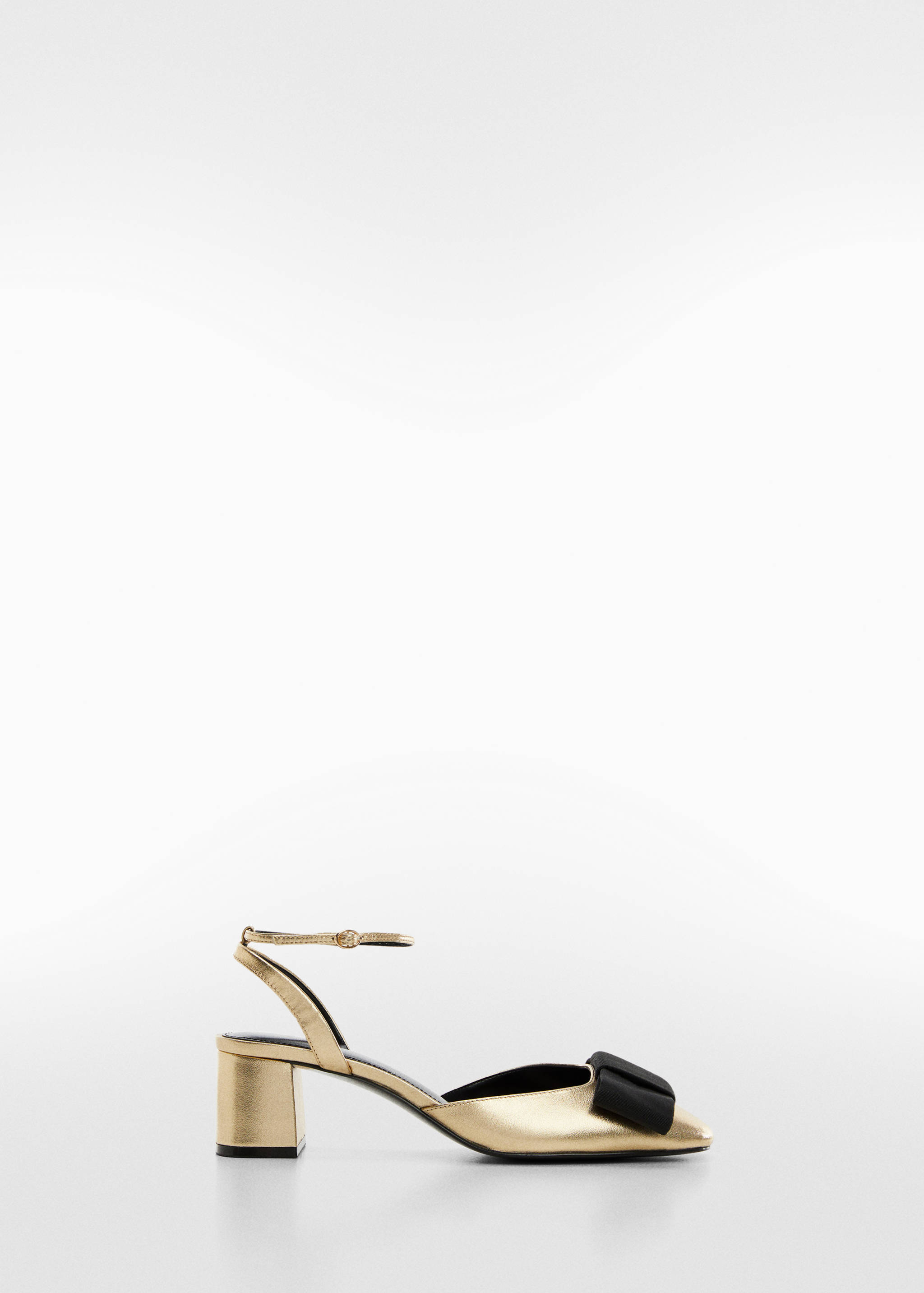 Metallic shoes with bow - Article without model