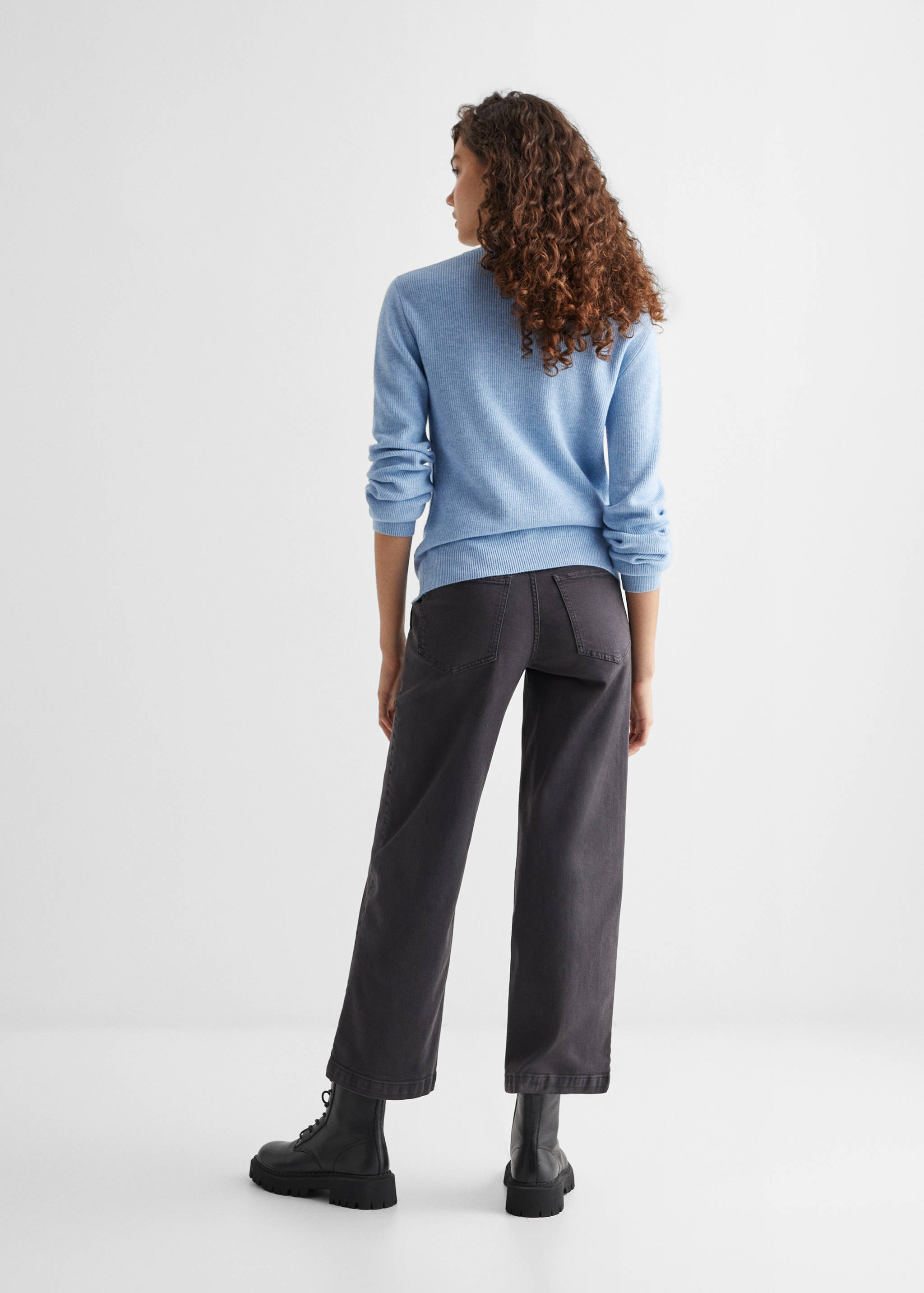 Jersei punt obertures - Revers de l'article