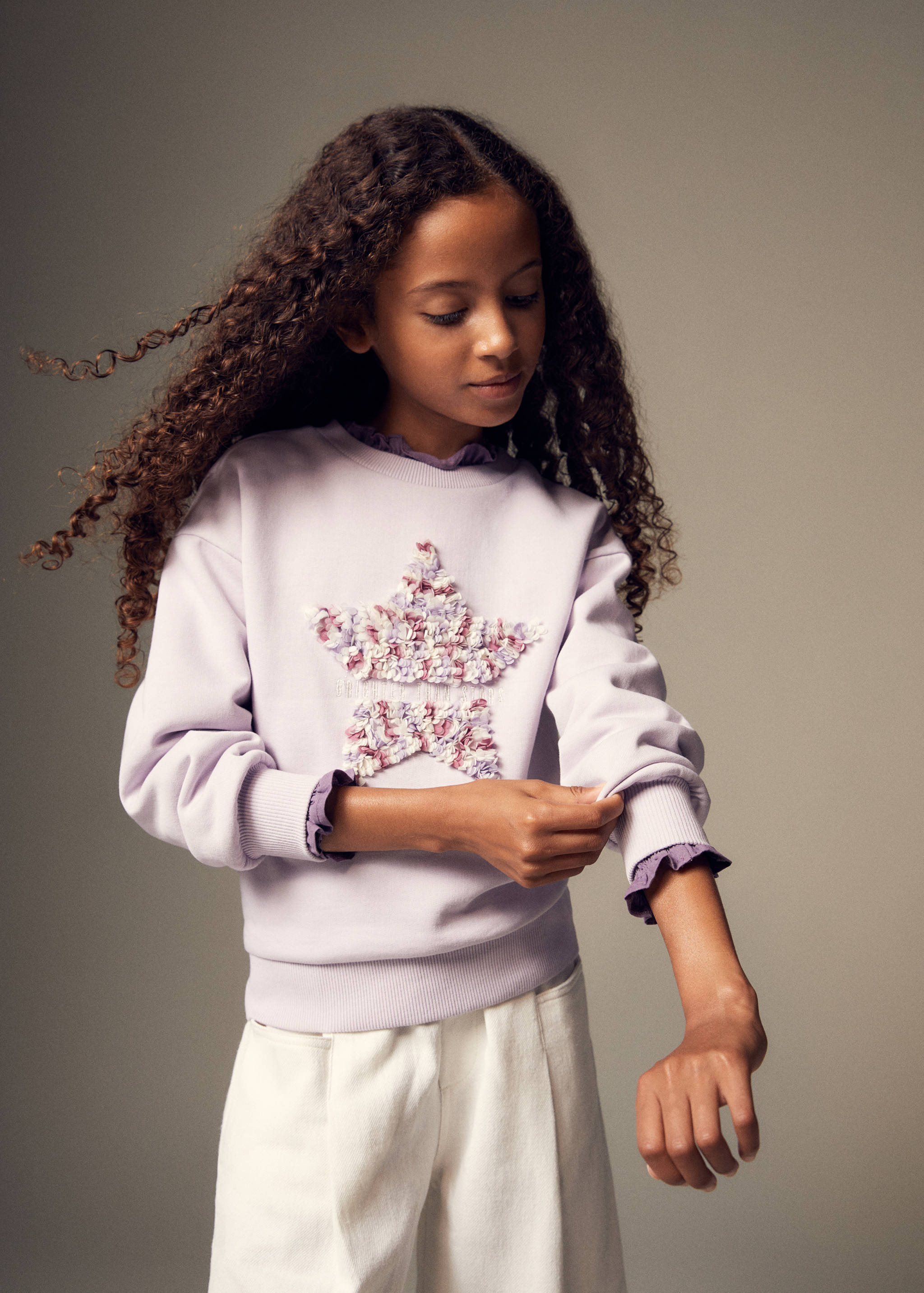 Sweat-shirt imprimé texturé - Détail de l'article 5