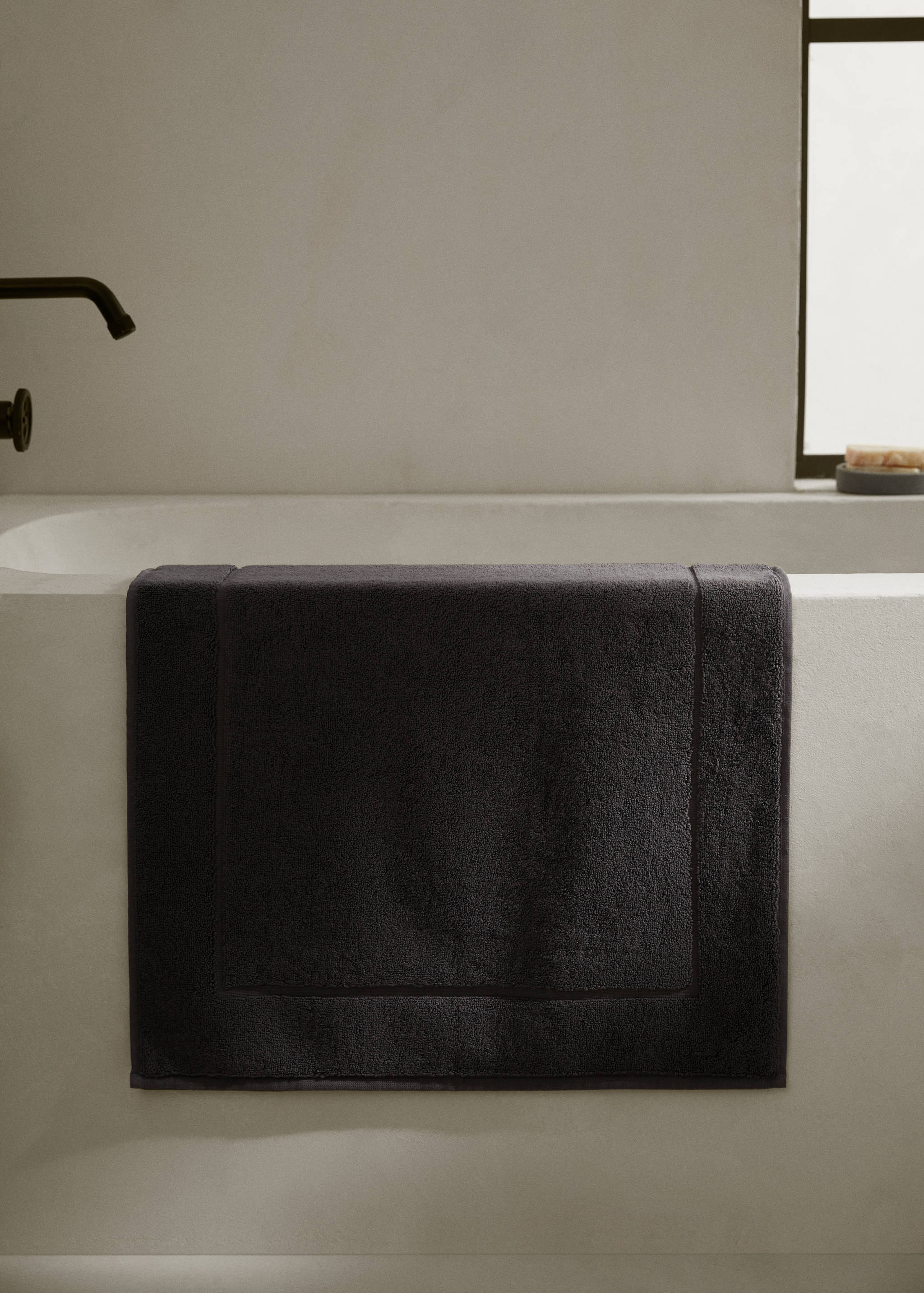 Tapis de bain 100 % coton - Plan général