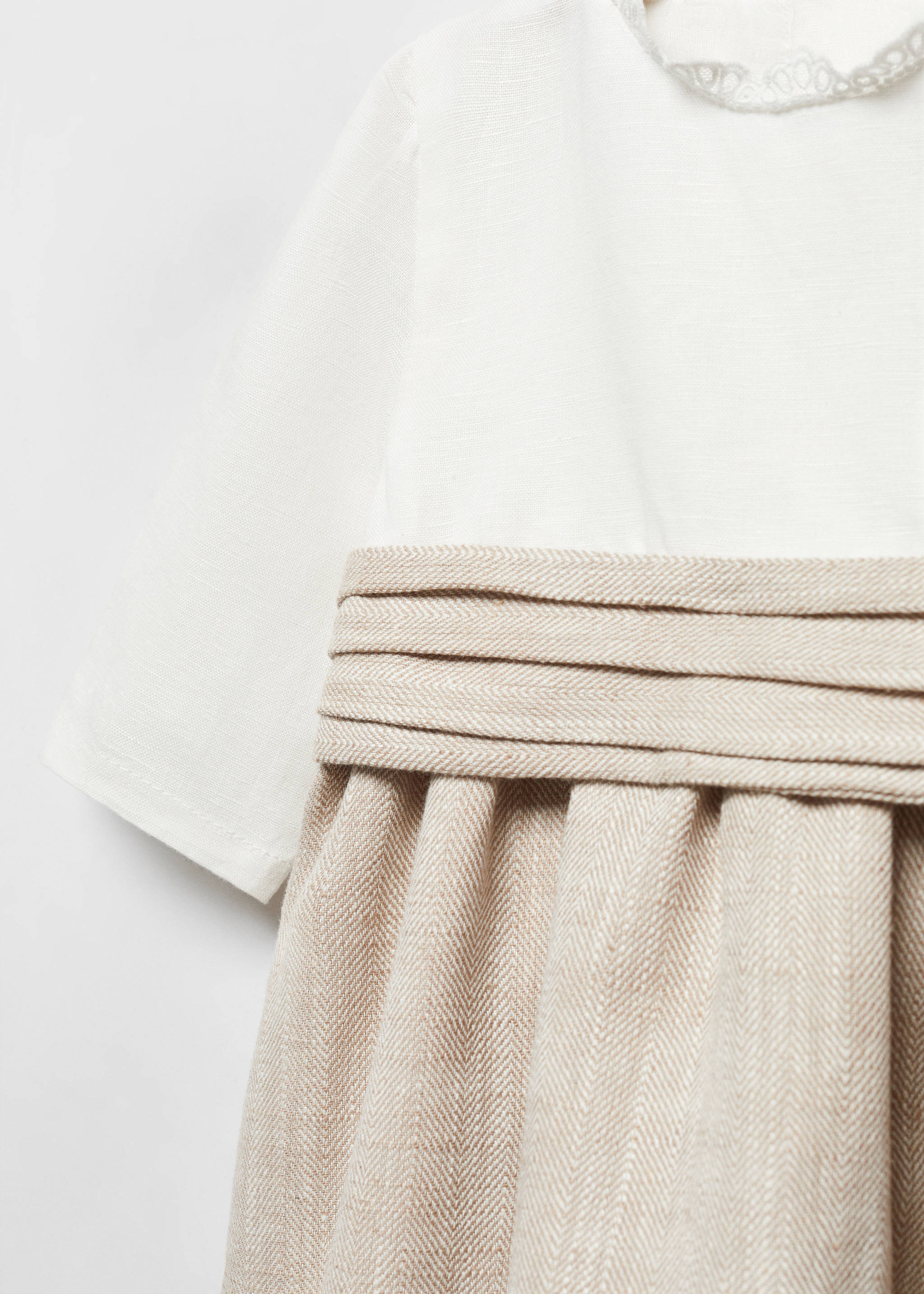 Linen-cotton dress - Details of the article 8