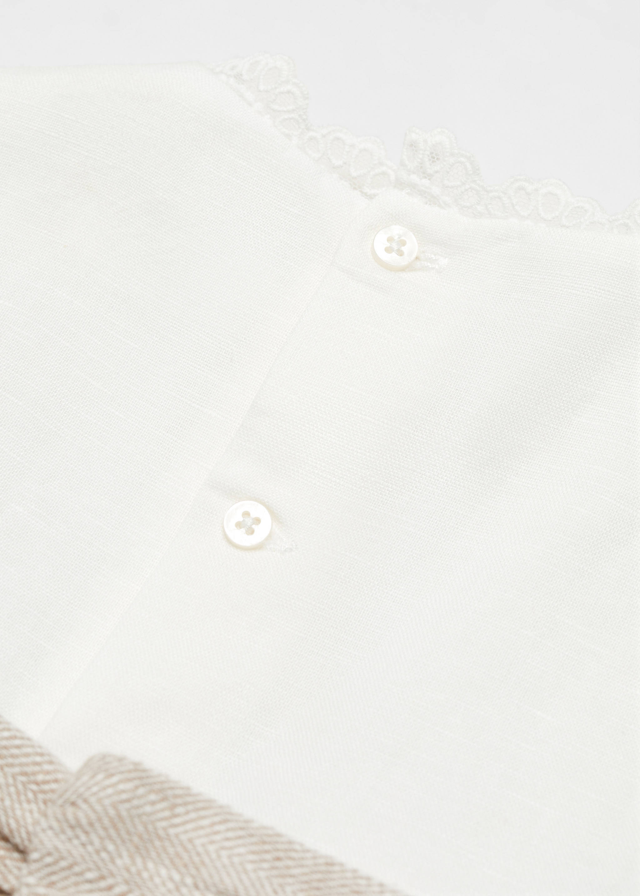 Linen-cotton dress - Details of the article 0
