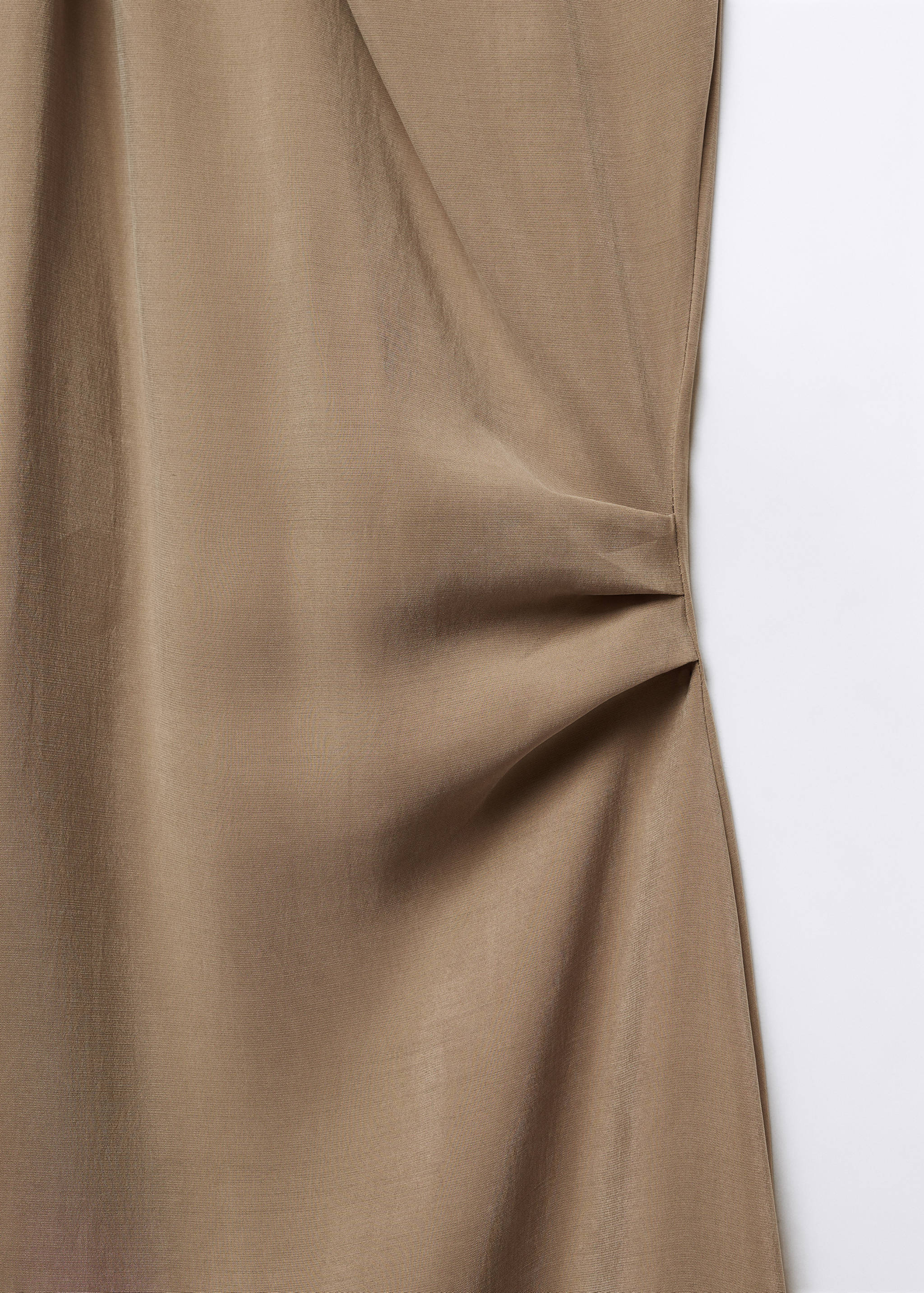 Halter-neck modal dress - Details of the article 8